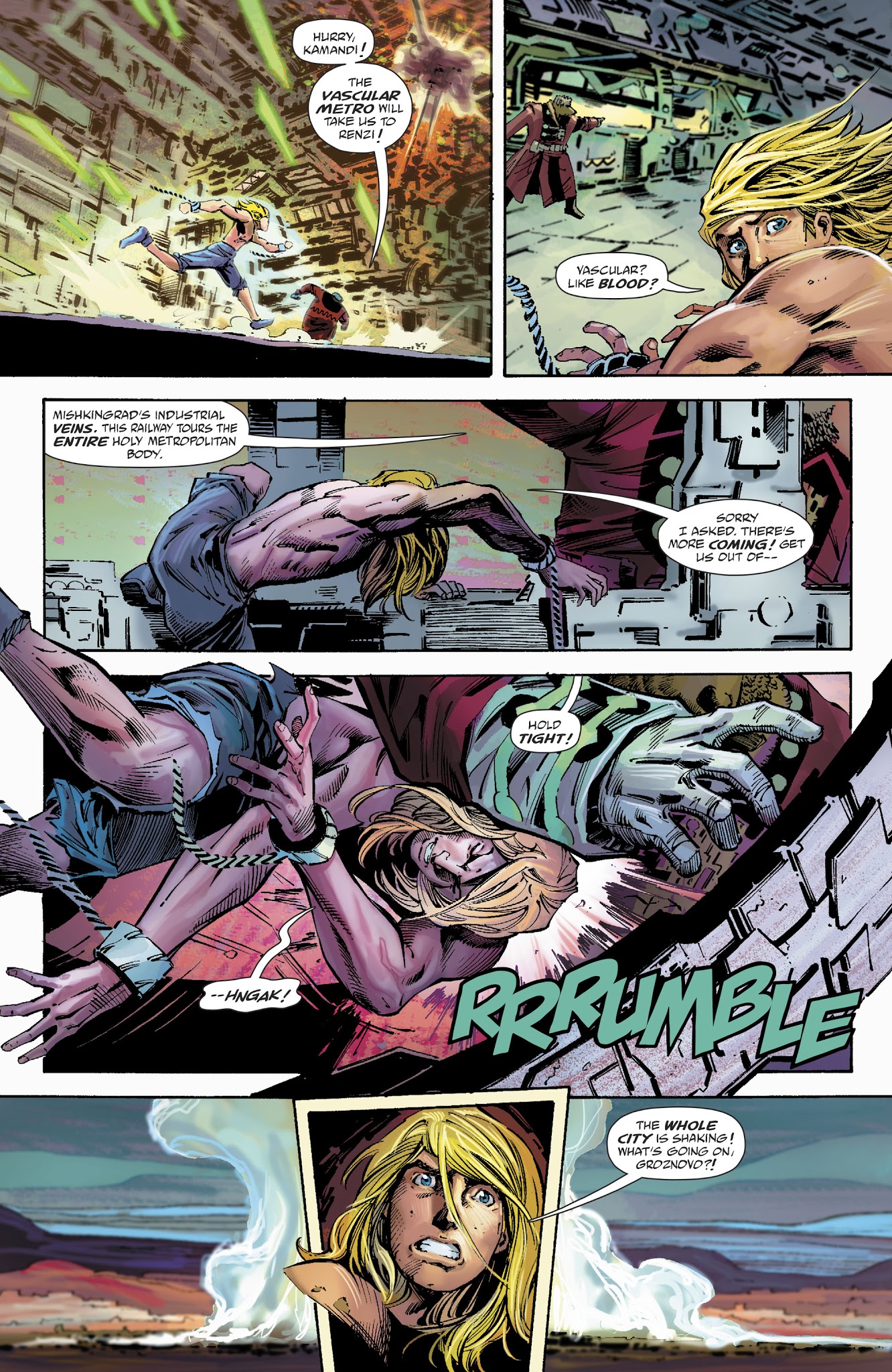 Read online The Kamandi Challenge comic -  Issue #6 - 22