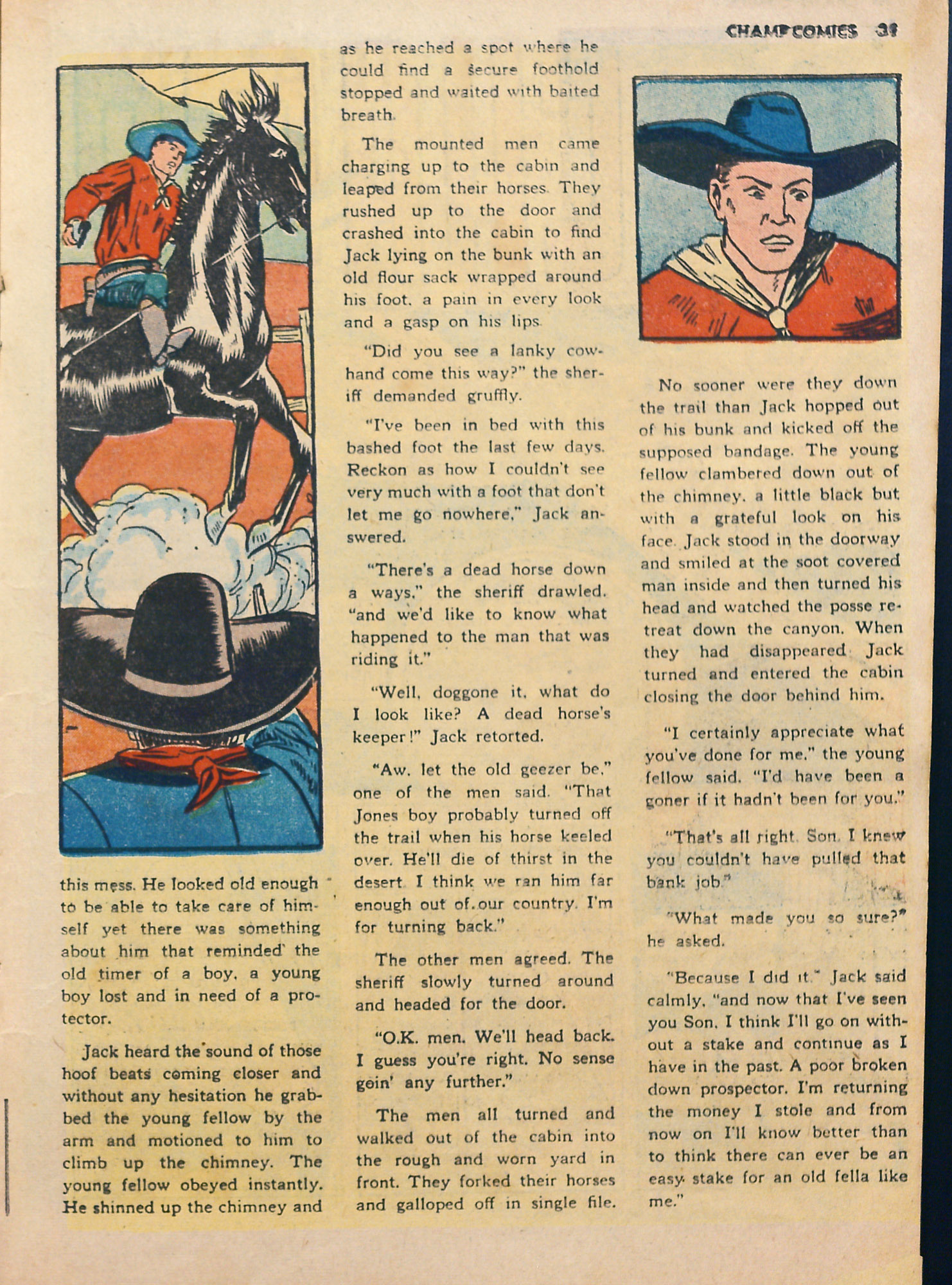 Read online Champ Comics comic -  Issue #16 - 33