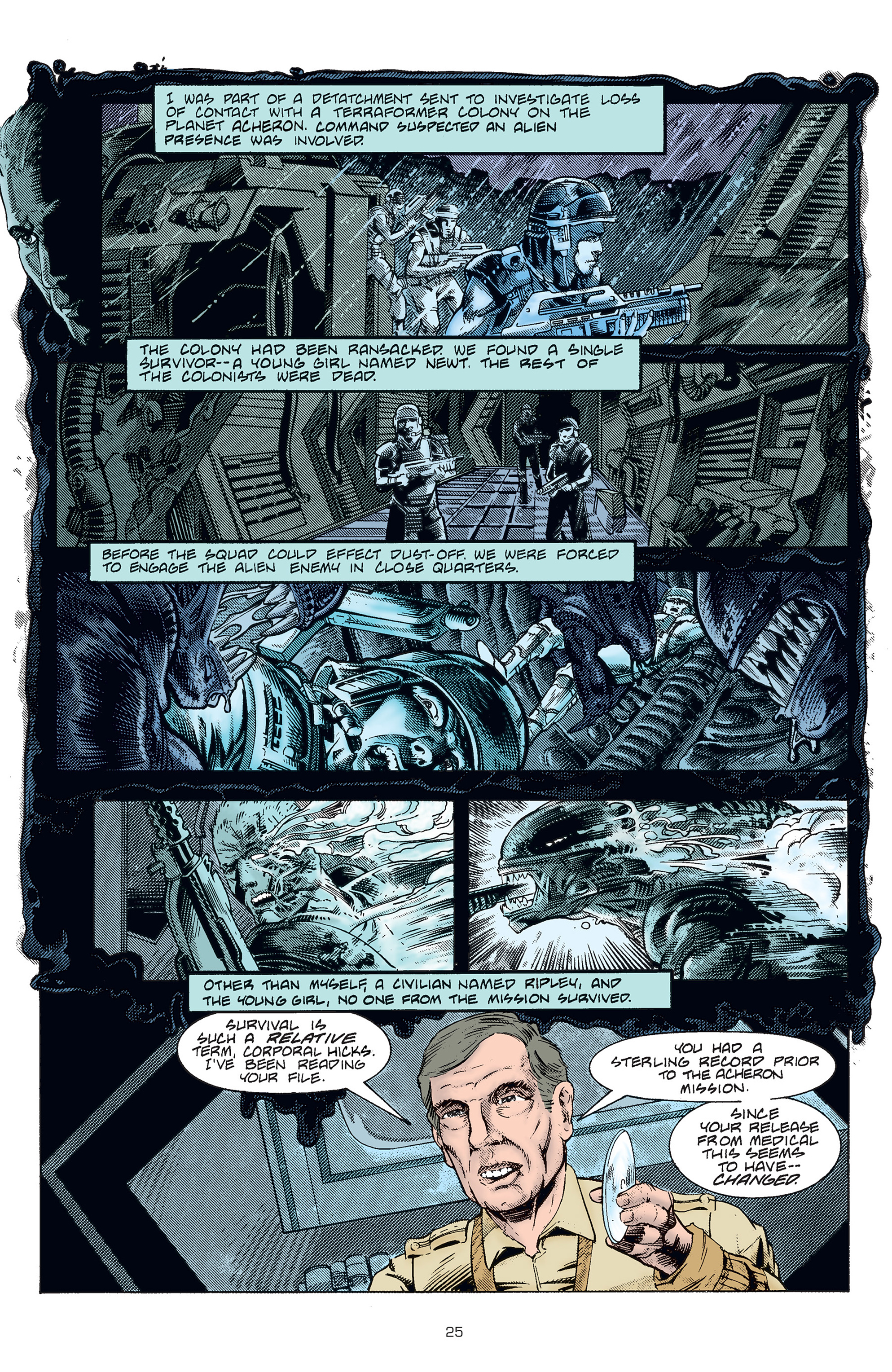 Read online Aliens: The Essential Comics comic -  Issue # TPB (Part 1) - 26