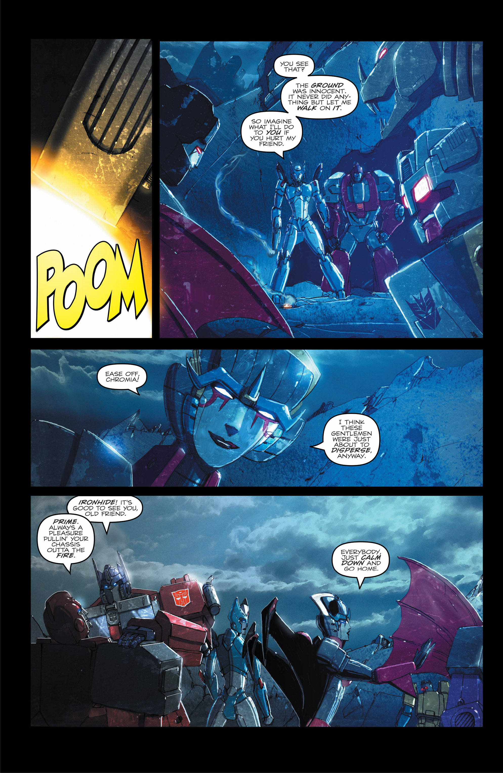 Read online Transformers: The IDW Collection Phase Two comic -  Issue # TPB 9 (Part 1) - 9