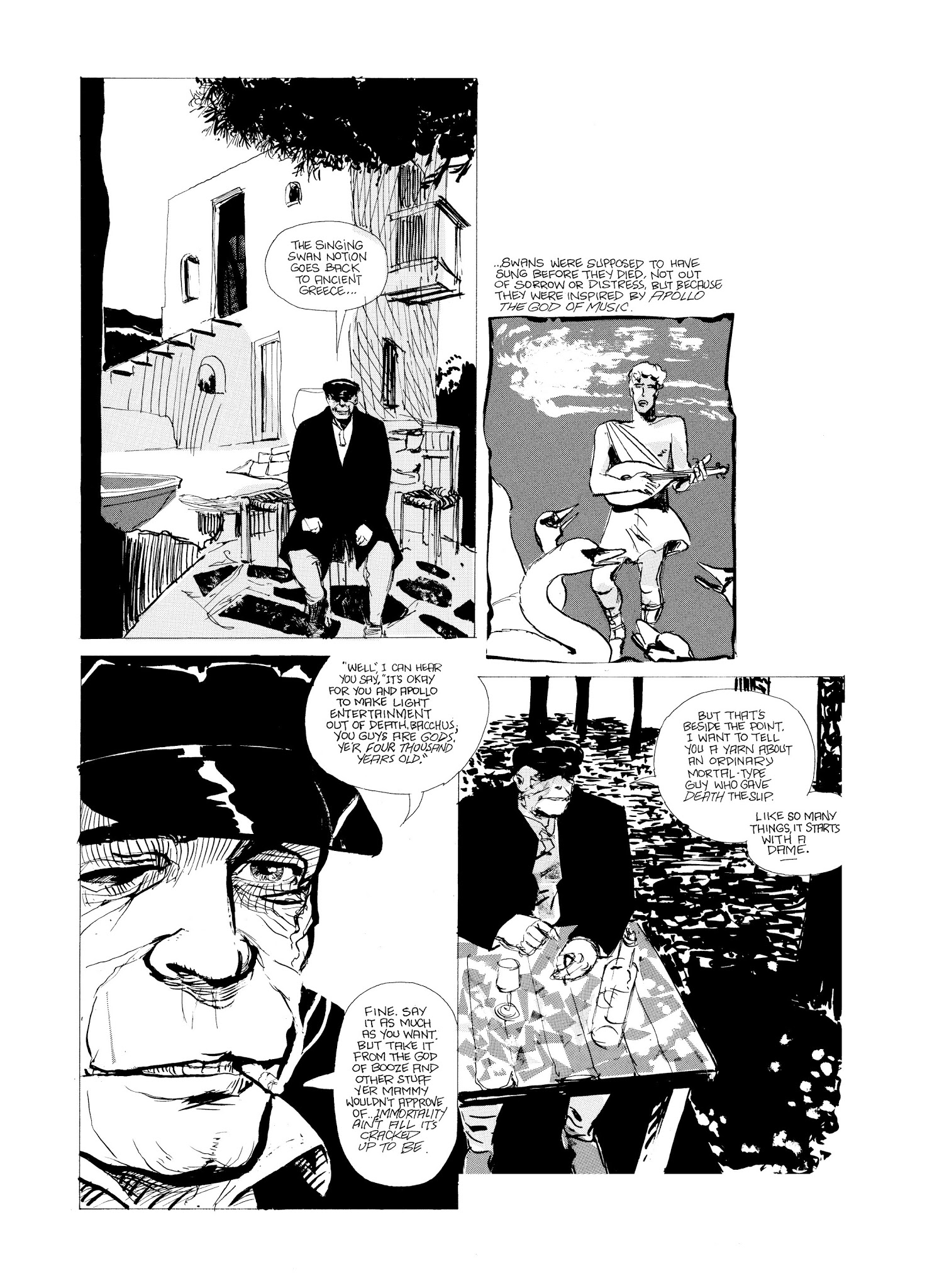 Read online Eddie Campbell's Bacchus comic -  Issue # TPB 2 - 60