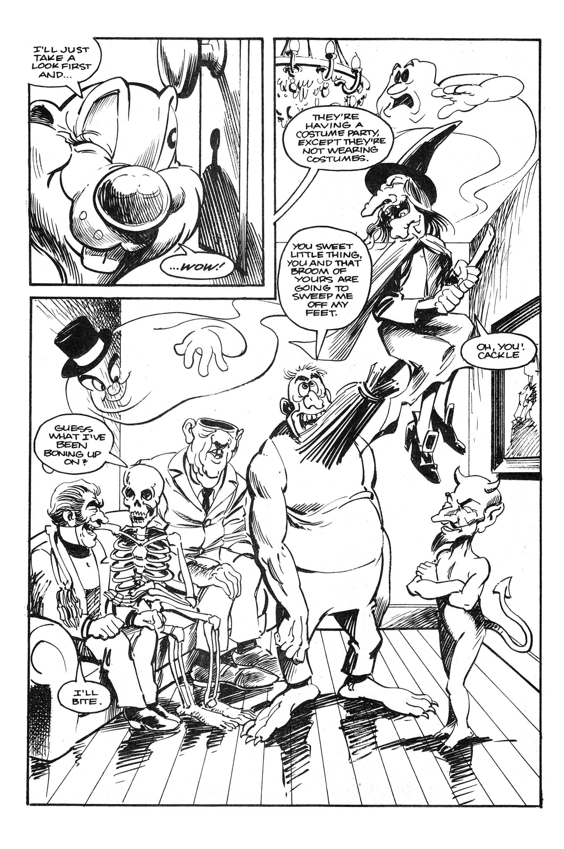 Read online Wacky Squirrel Halloween Adventure Special comic -  Issue # Full - 22