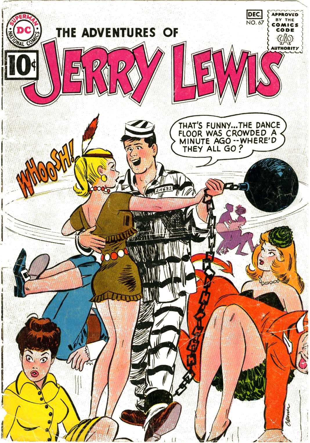 Read online The Adventures of Jerry Lewis comic -  Issue #67 - 1