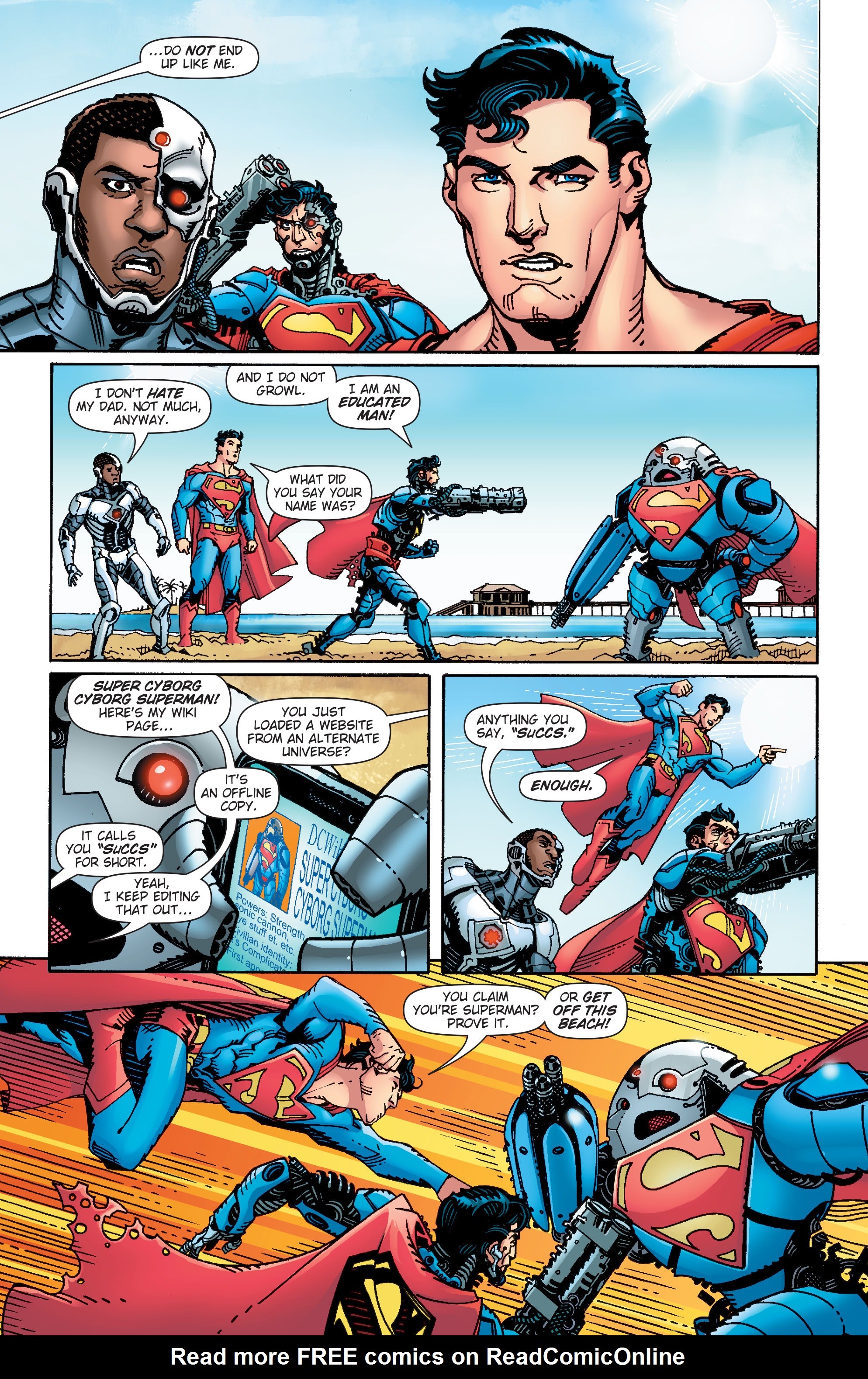 Read online DC Cybernetic Summer comic -  Issue # TPB - 78