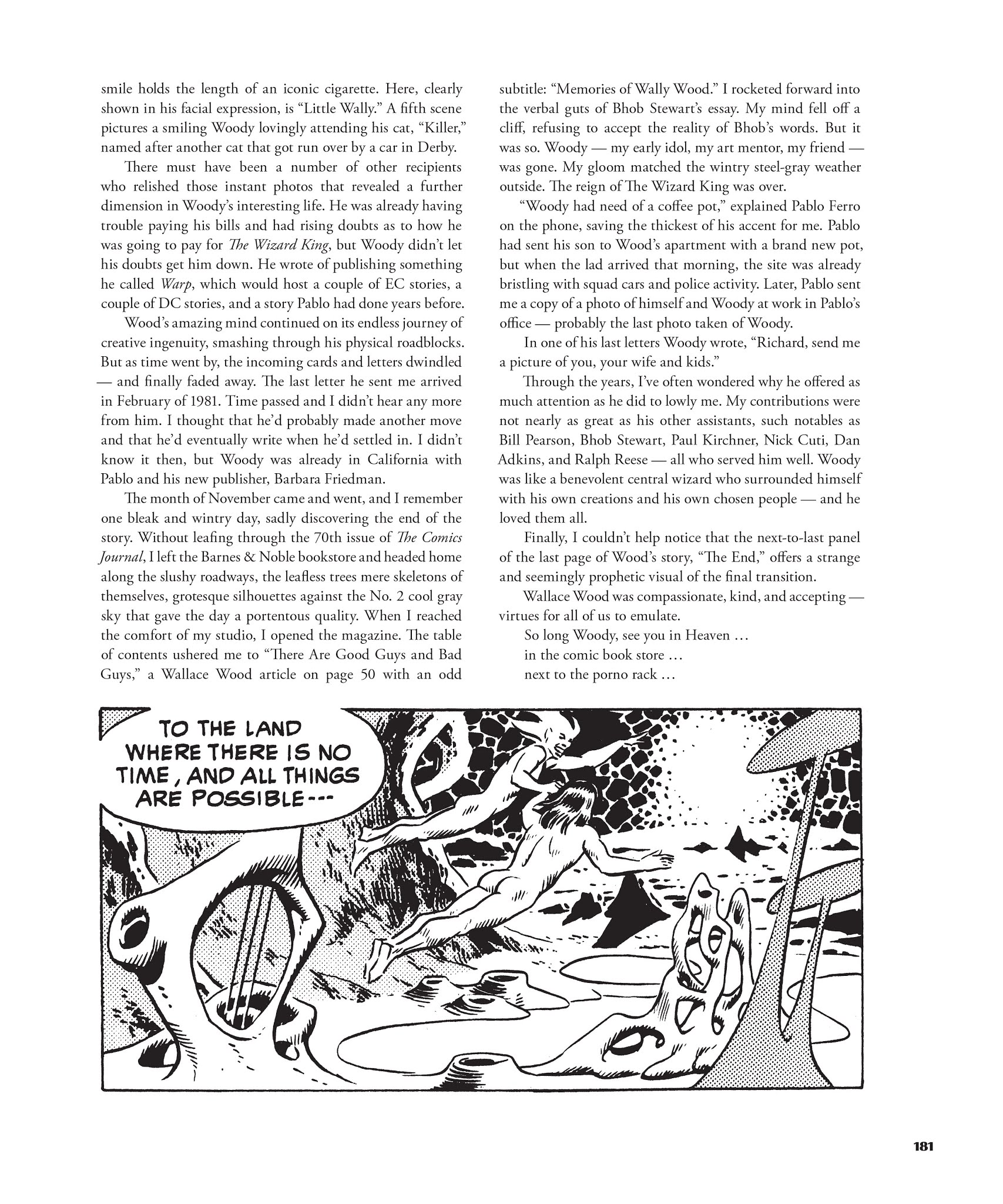 Read online The Life and Legend of Wallace Wood comic -  Issue # TPB 2 - 182