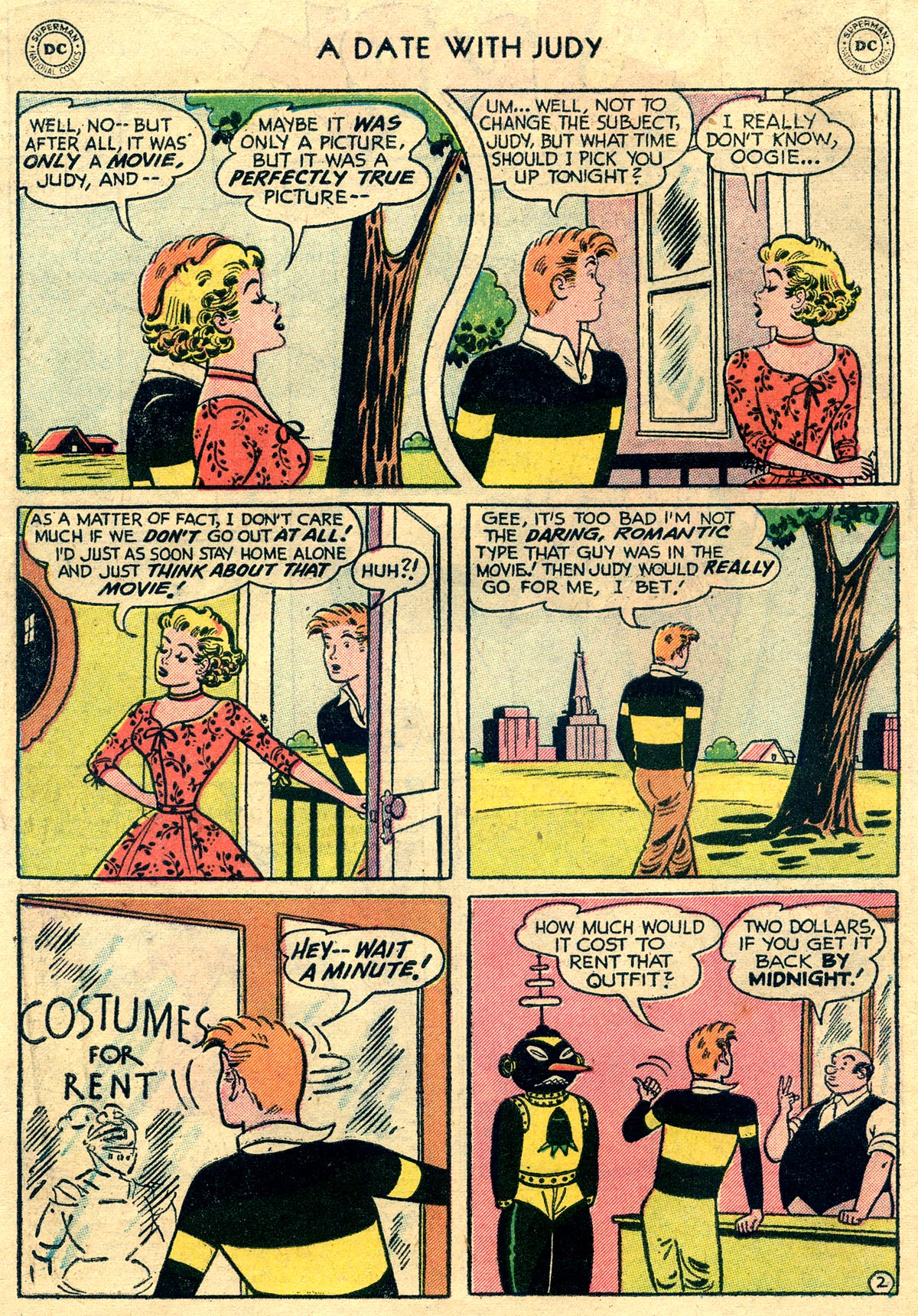 Read online A Date with Judy comic -  Issue #53 - 4