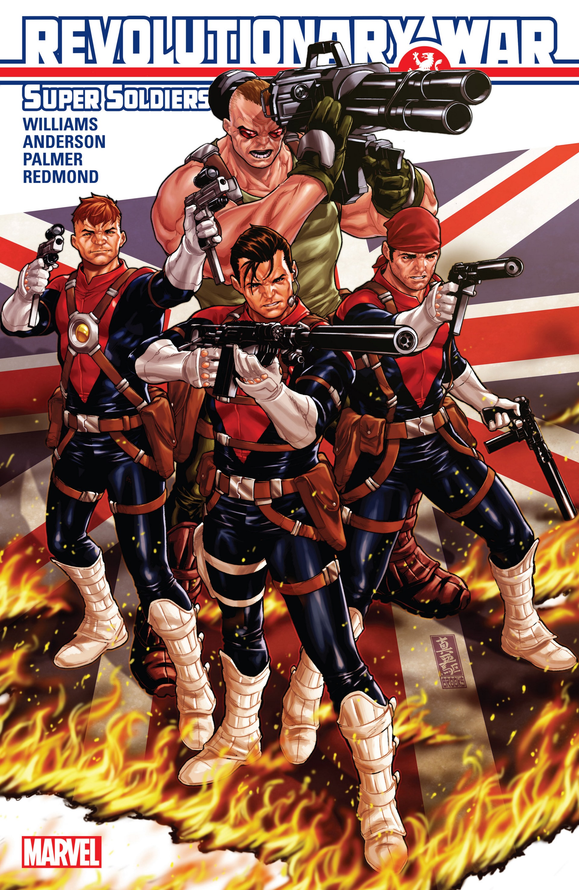 Read online Revolutionary War: Super Soldiers comic -  Issue # Full - 1