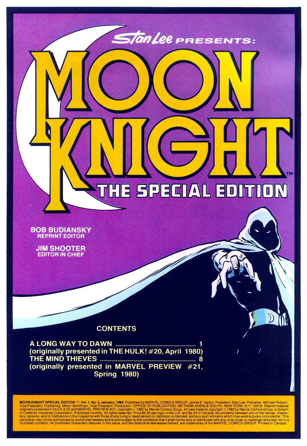 Read online Moon Knight Special Edition comic -  Issue #3 - 3
