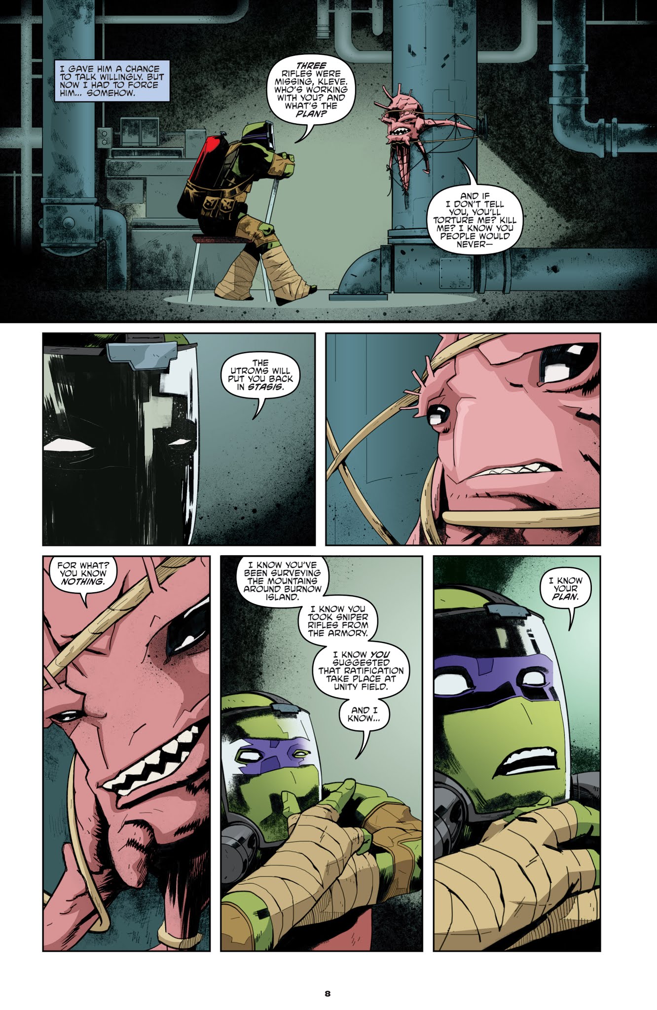 Read online Teenage Mutant Ninja Turtles Universe comic -  Issue #22 - 10
