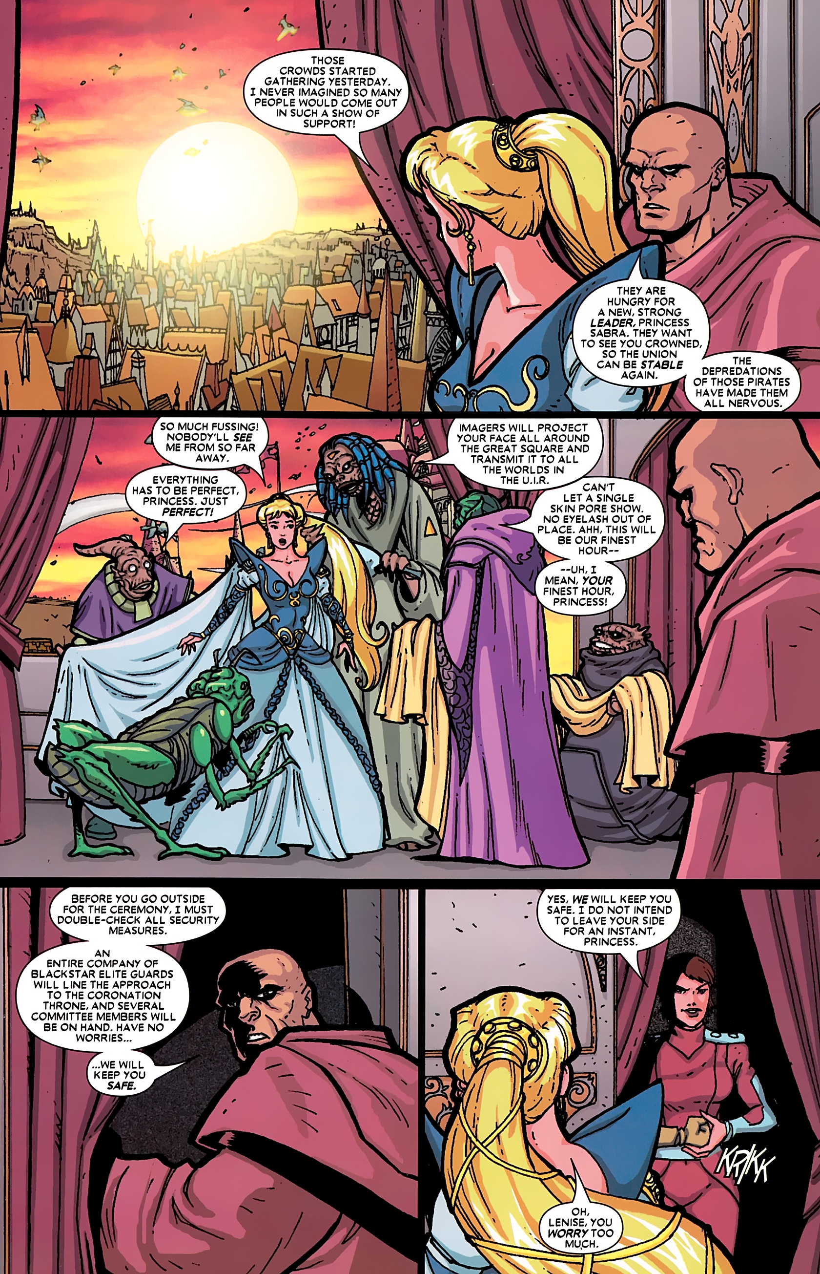 Read online Starjammers (2004) comic -  Issue #6 - 9