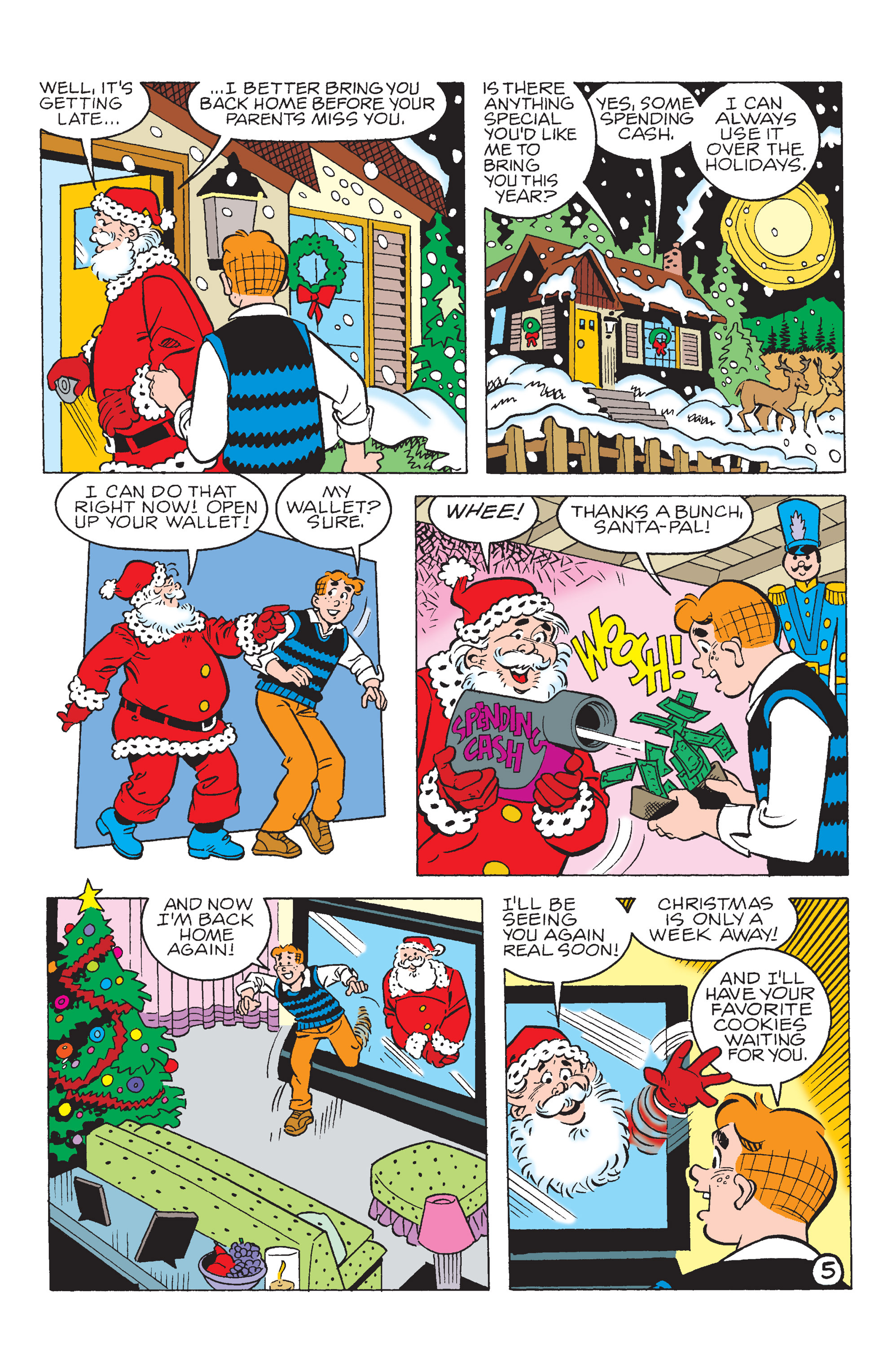Read online Archie Meets Santa comic -  Issue # TPB - 68