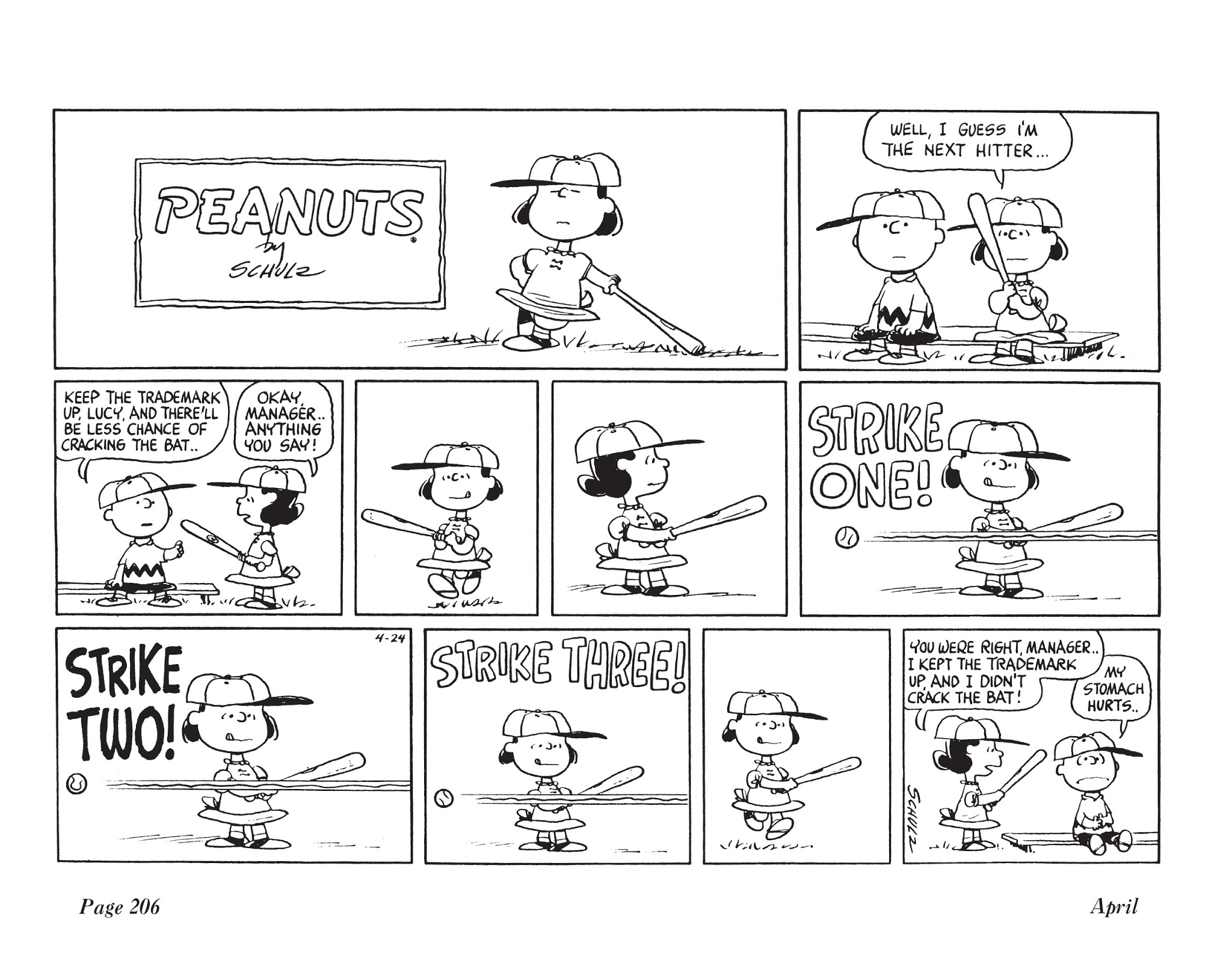 Read online The Complete Peanuts comic -  Issue # TPB 8 - 218