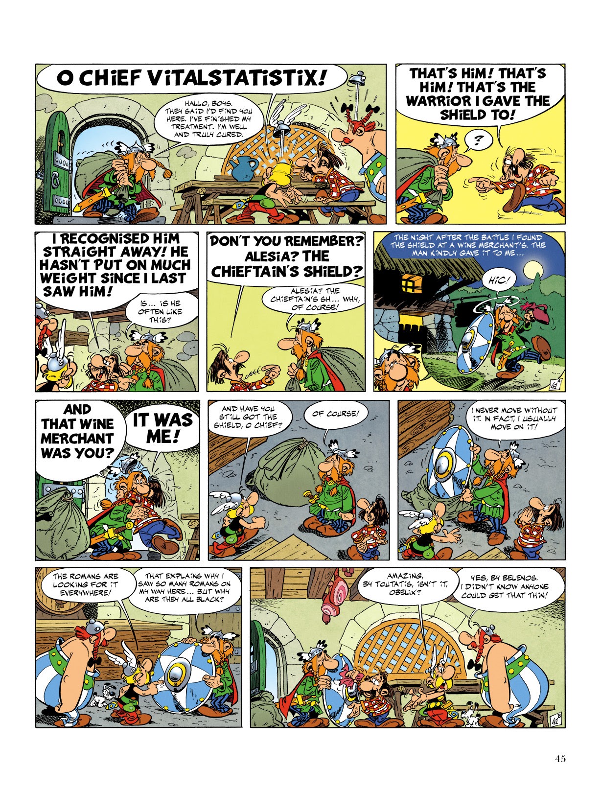 Read online Asterix comic -  Issue #11 - 46