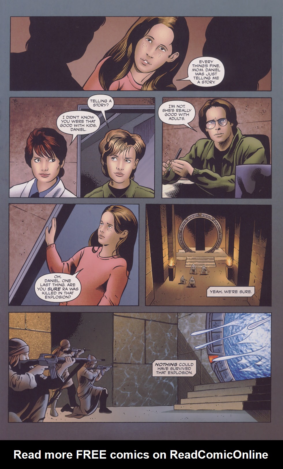 Read online Stargate SG-1: Ra Reborn Prequel comic -  Issue # Full - 11