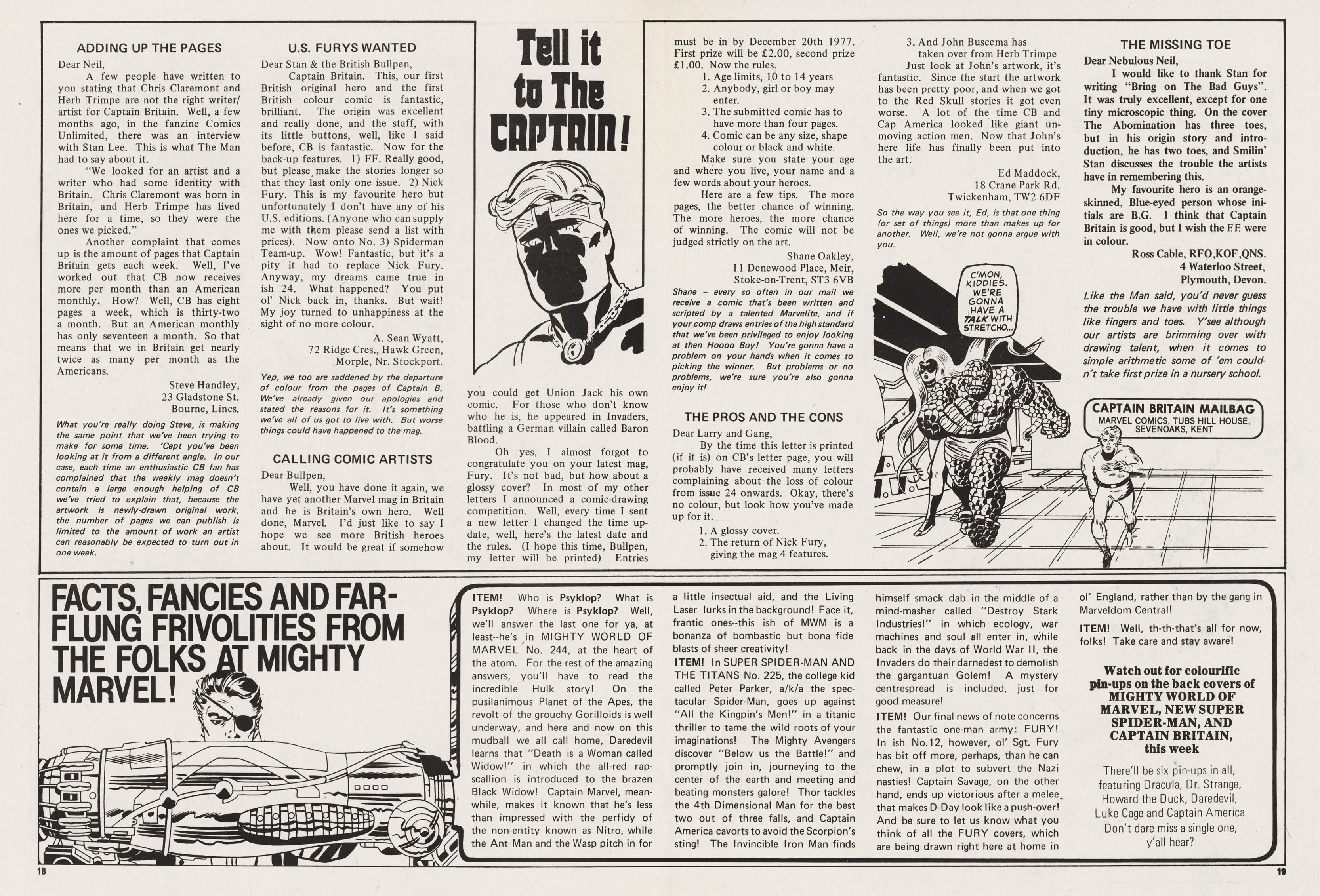 Read online Captain Britain (1976) comic -  Issue #34 - 18