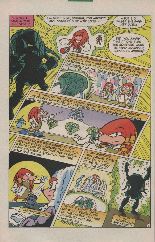 Read online Sonic's Friendly Nemesis, Knuckles comic -  Issue #3 - 12