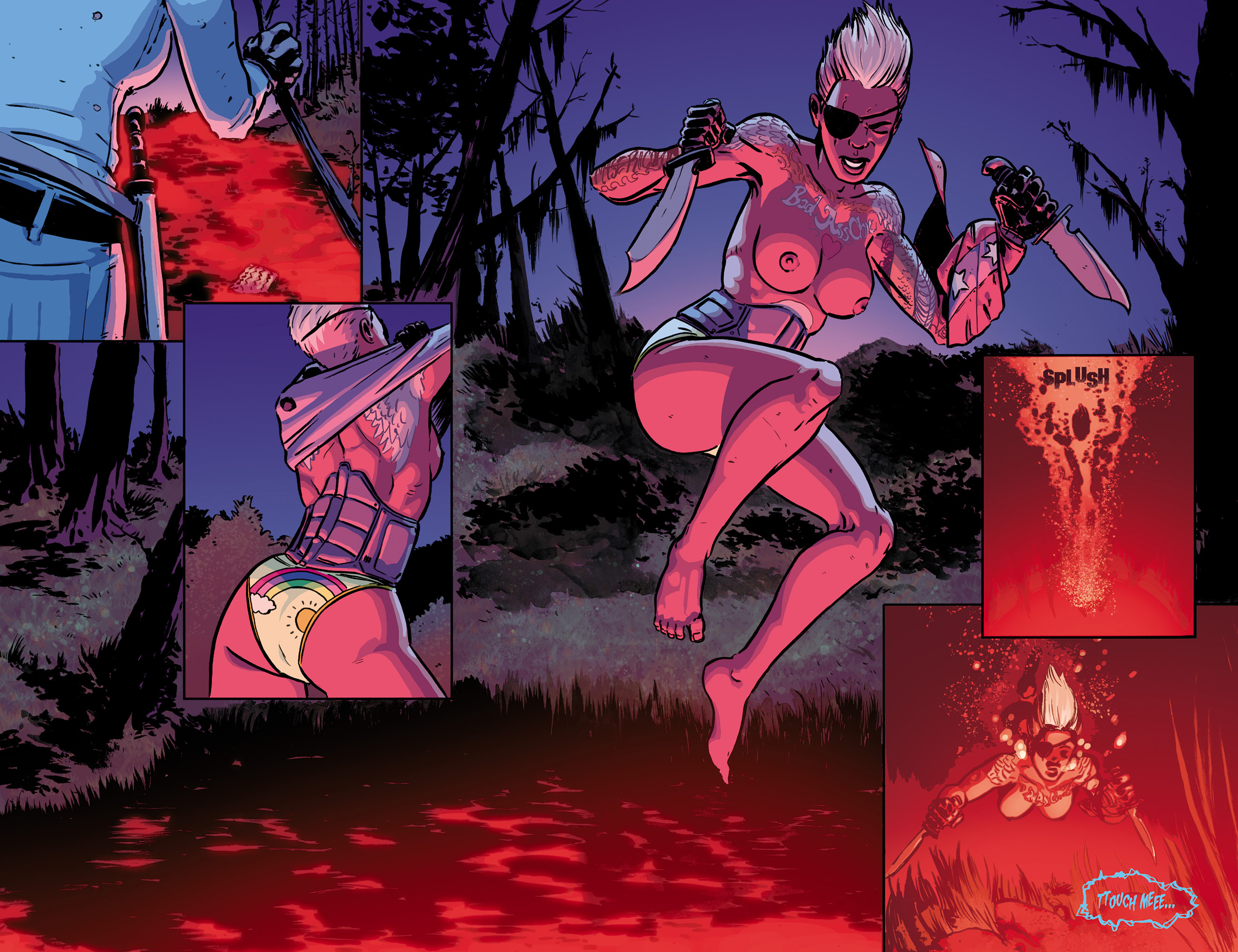 Read online Grindhouse: Drive In, Bleed Out comic -  Issue #4 - 16