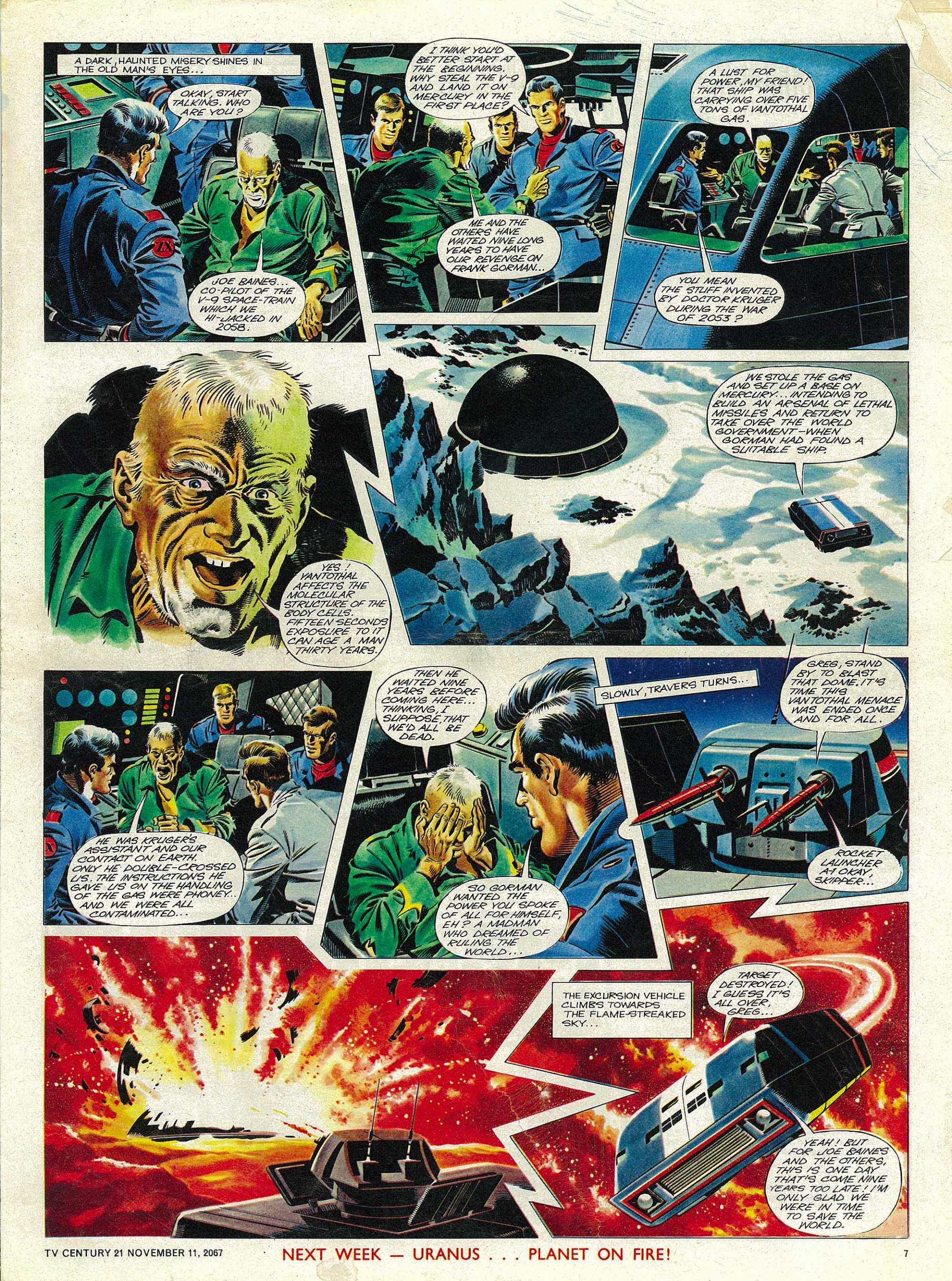 Read online TV Century 21 (TV 21) comic -  Issue #147 - 7