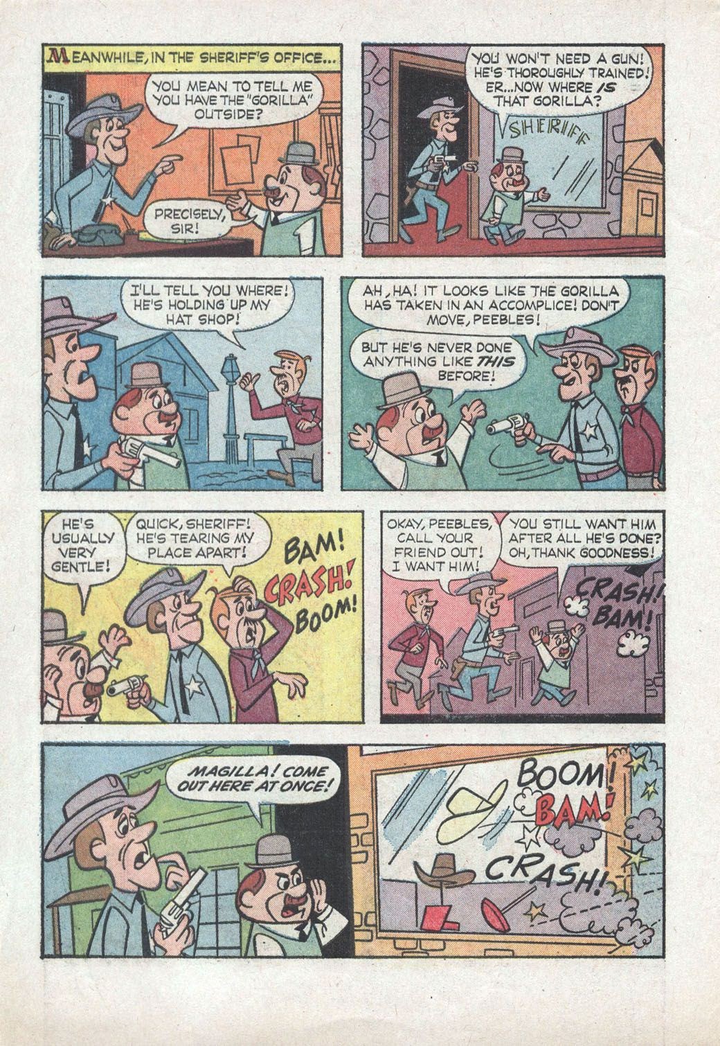 Read online Magilla Gorilla (1964) comic -  Issue #1 - 10