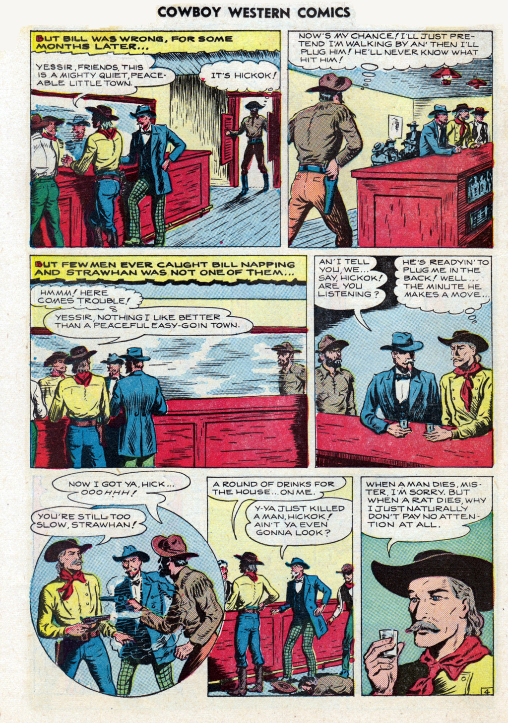Read online Cowboy Western Comics (1948) comic -  Issue #21 - 34