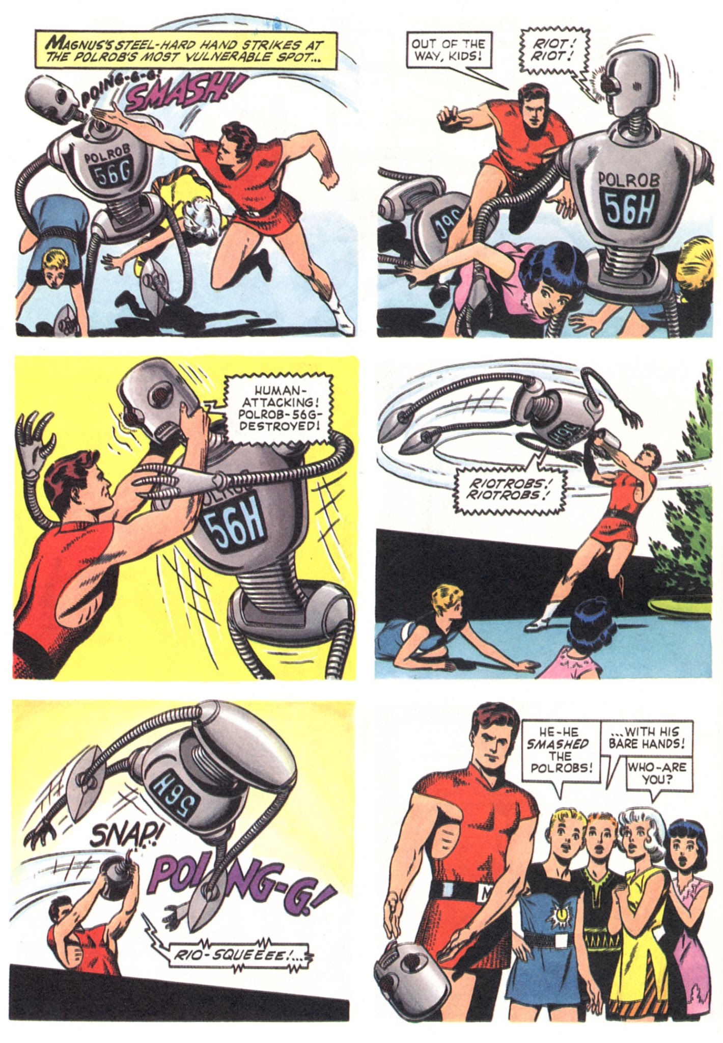 Read online Vintage Magnus, Robot Fighter comic -  Issue #1 - 9