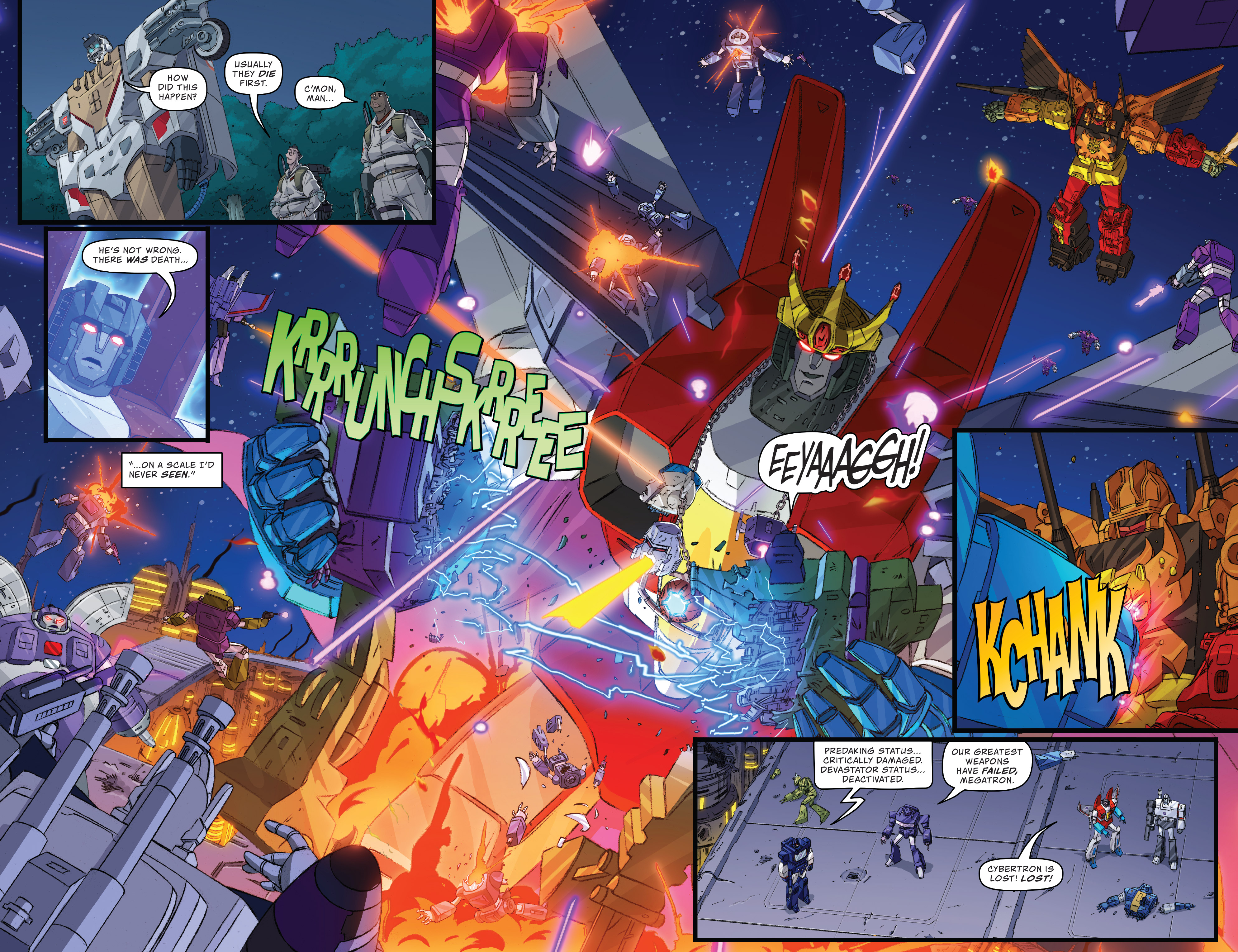 Read online Transformers/Ghostbusters comic Issue 2