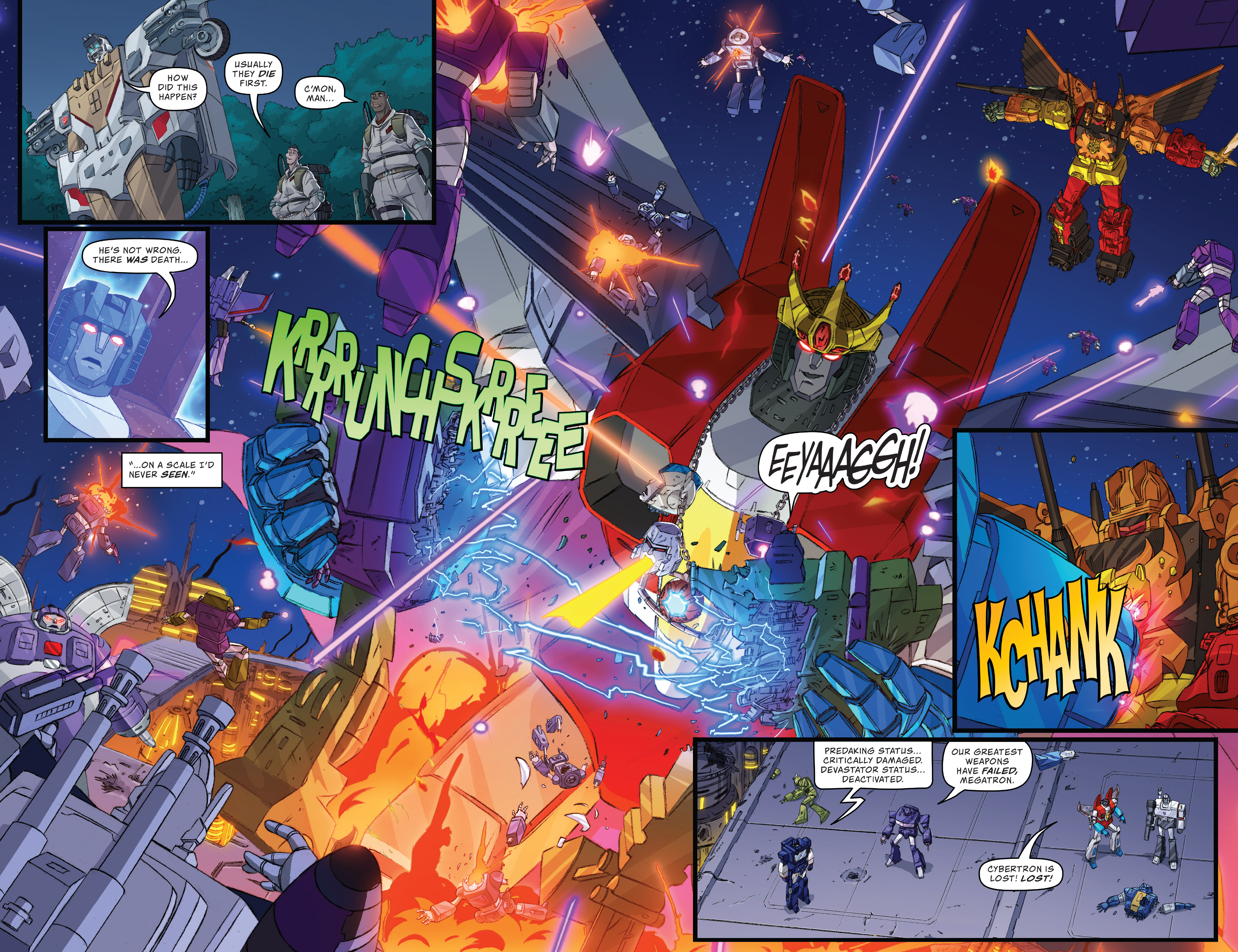 Read online Transformers/Ghostbusters comic -  Issue #2 - 12