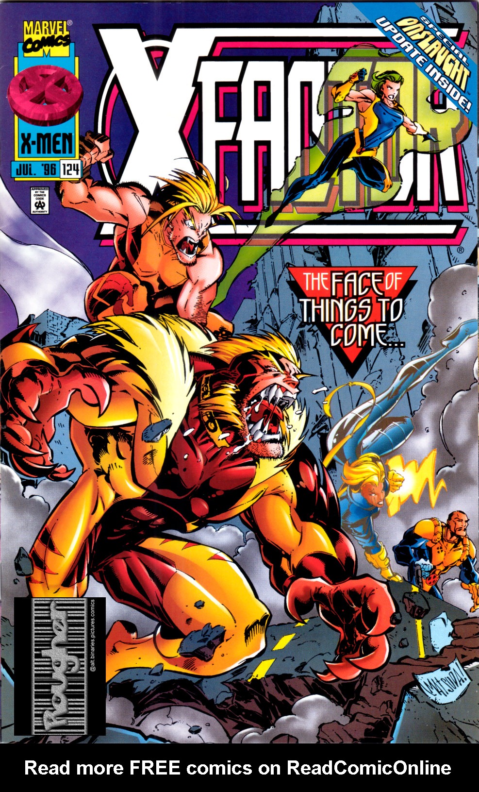 Read online X-Factor (1986) comic -  Issue #124 - 1