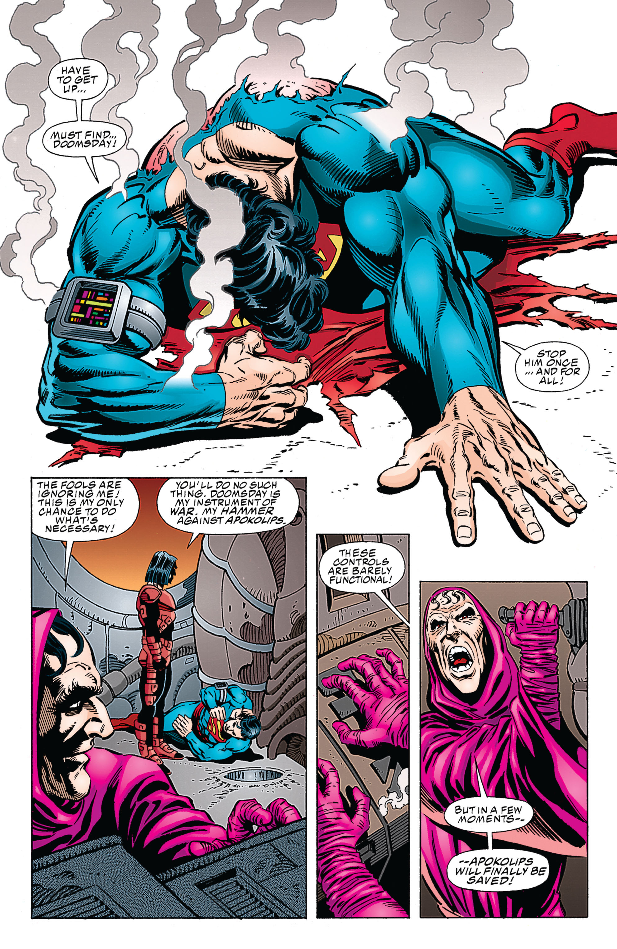 Read online Superman/Doomsday: Hunter/Prey comic -  Issue #1 - 42