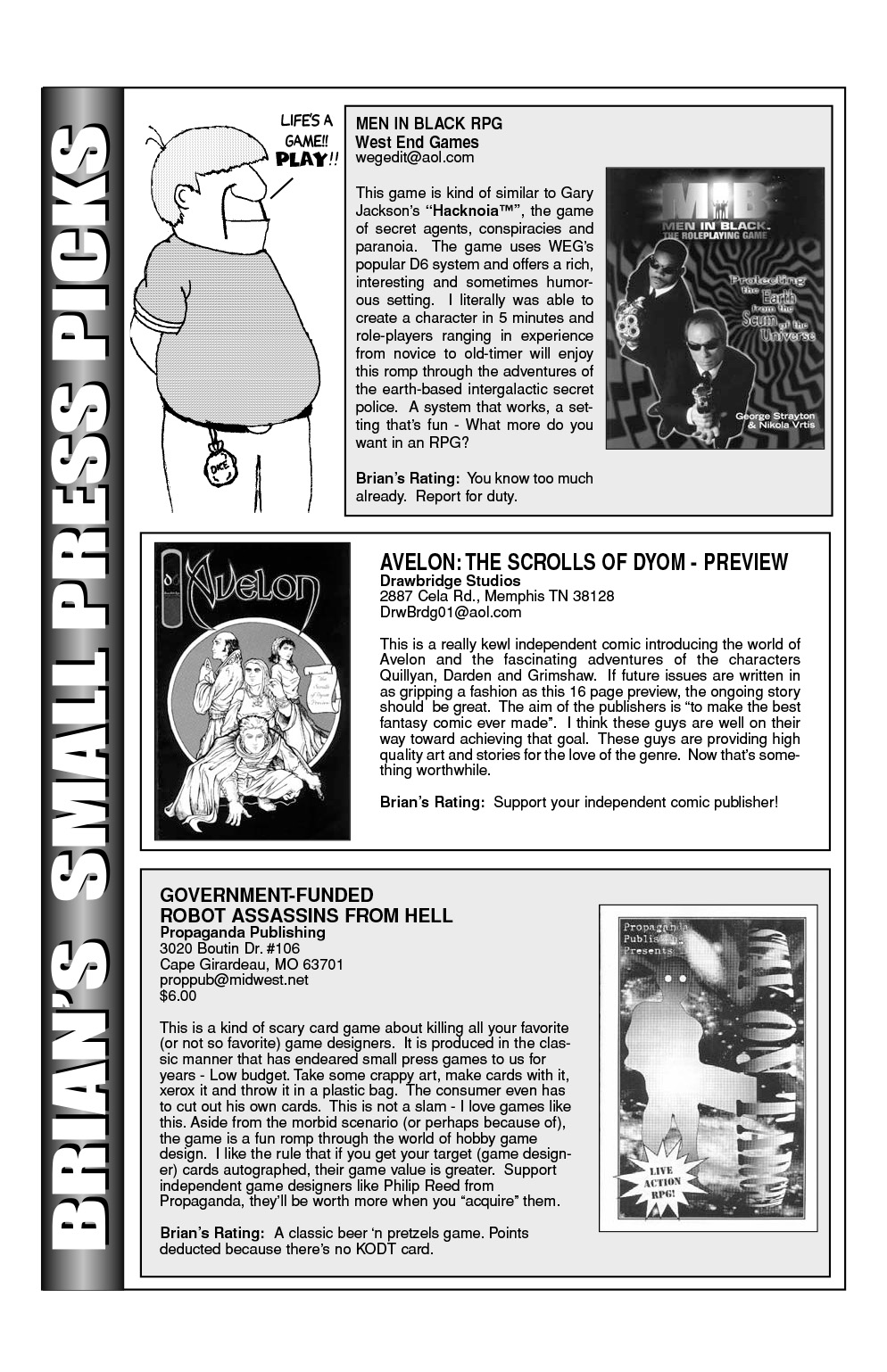 Read online Knights of the Dinner Table comic -  Issue #20 - 32