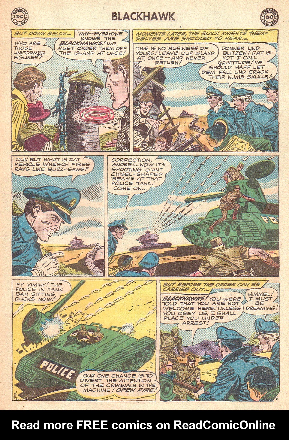 Read online Blackhawk (1957) comic -  Issue #157 - 17