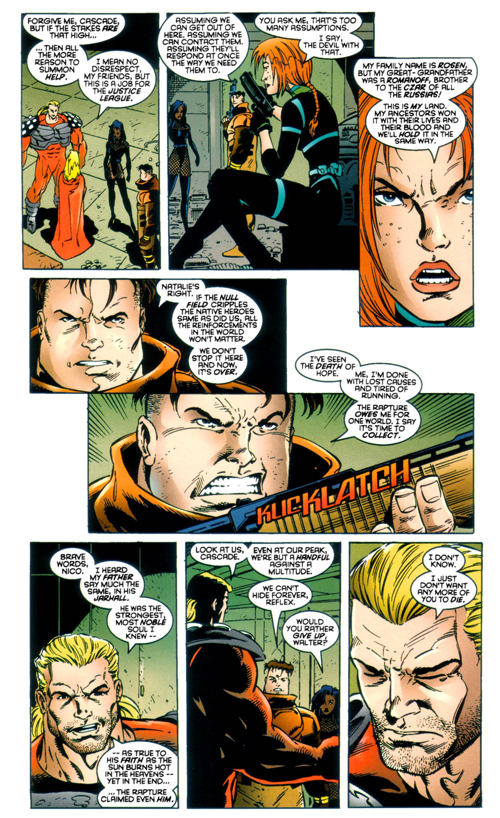 Read online Sovereign Seven comic -  Issue #35 - 20