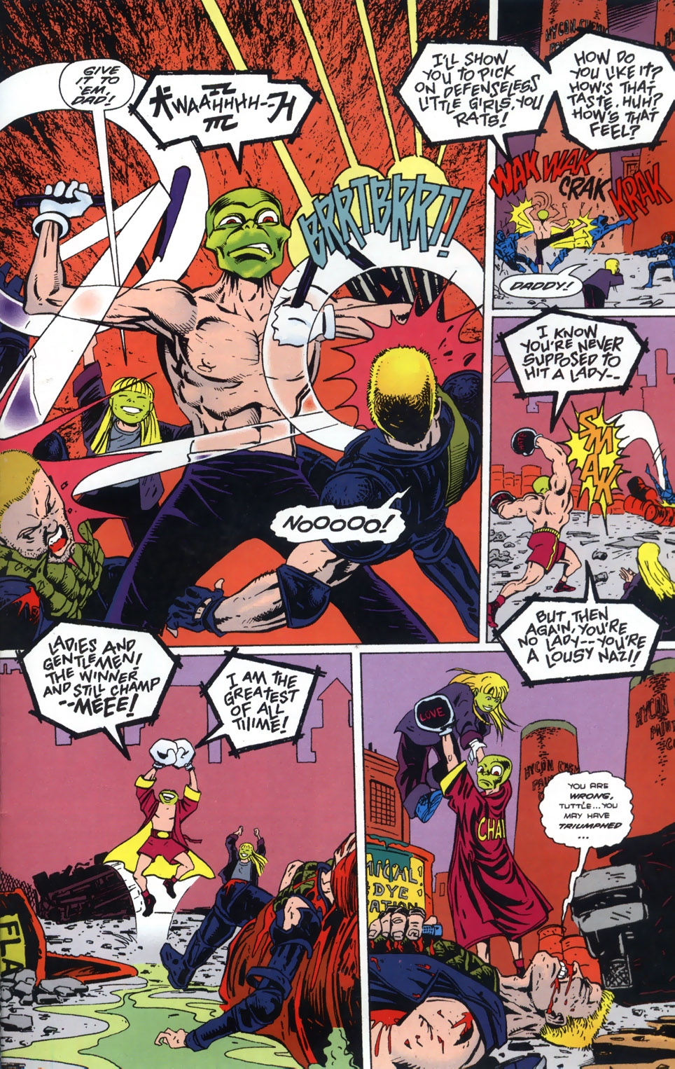 Read online The Mask: The Hunt for Green October comic -  Issue #4 - 19