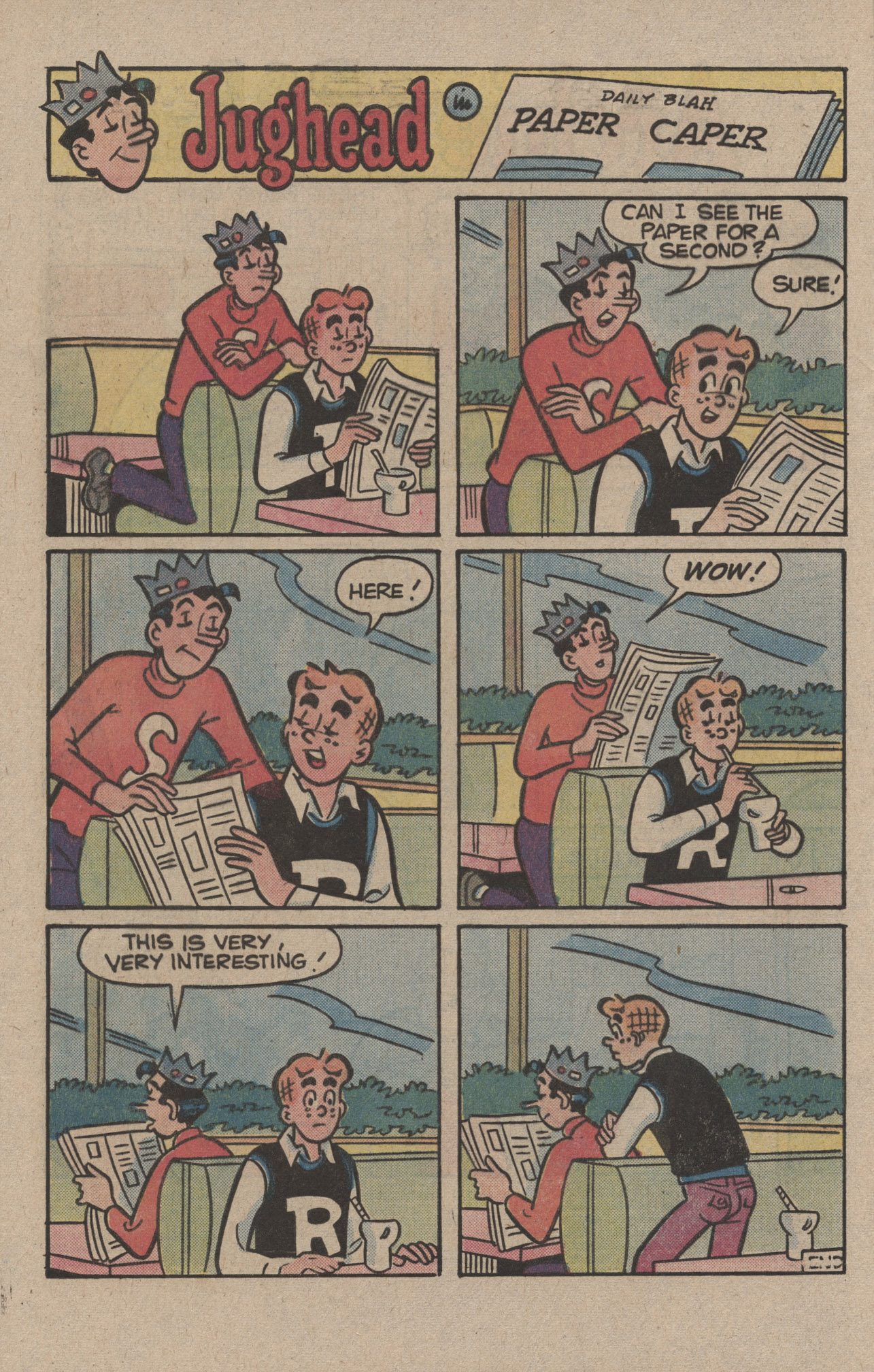 Read online Archie's Joke Book Magazine comic -  Issue #284 - 4