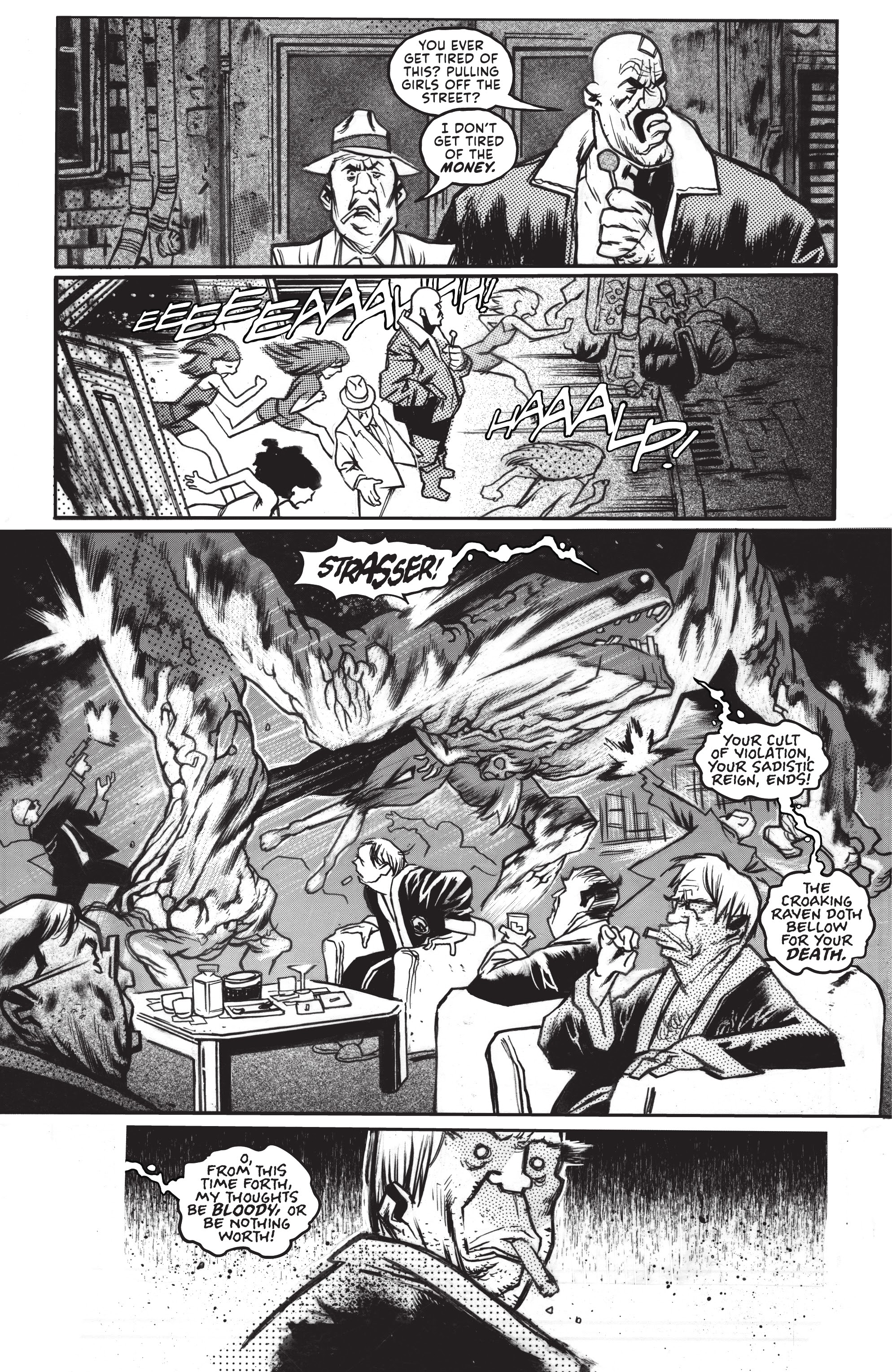 Read online Batman Black & White comic -  Issue #6 - 35