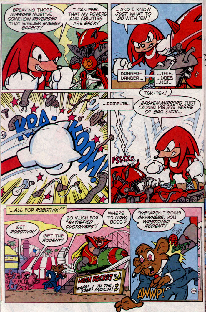 Read online Knuckles' Chaotix comic -  Issue # Full - 24