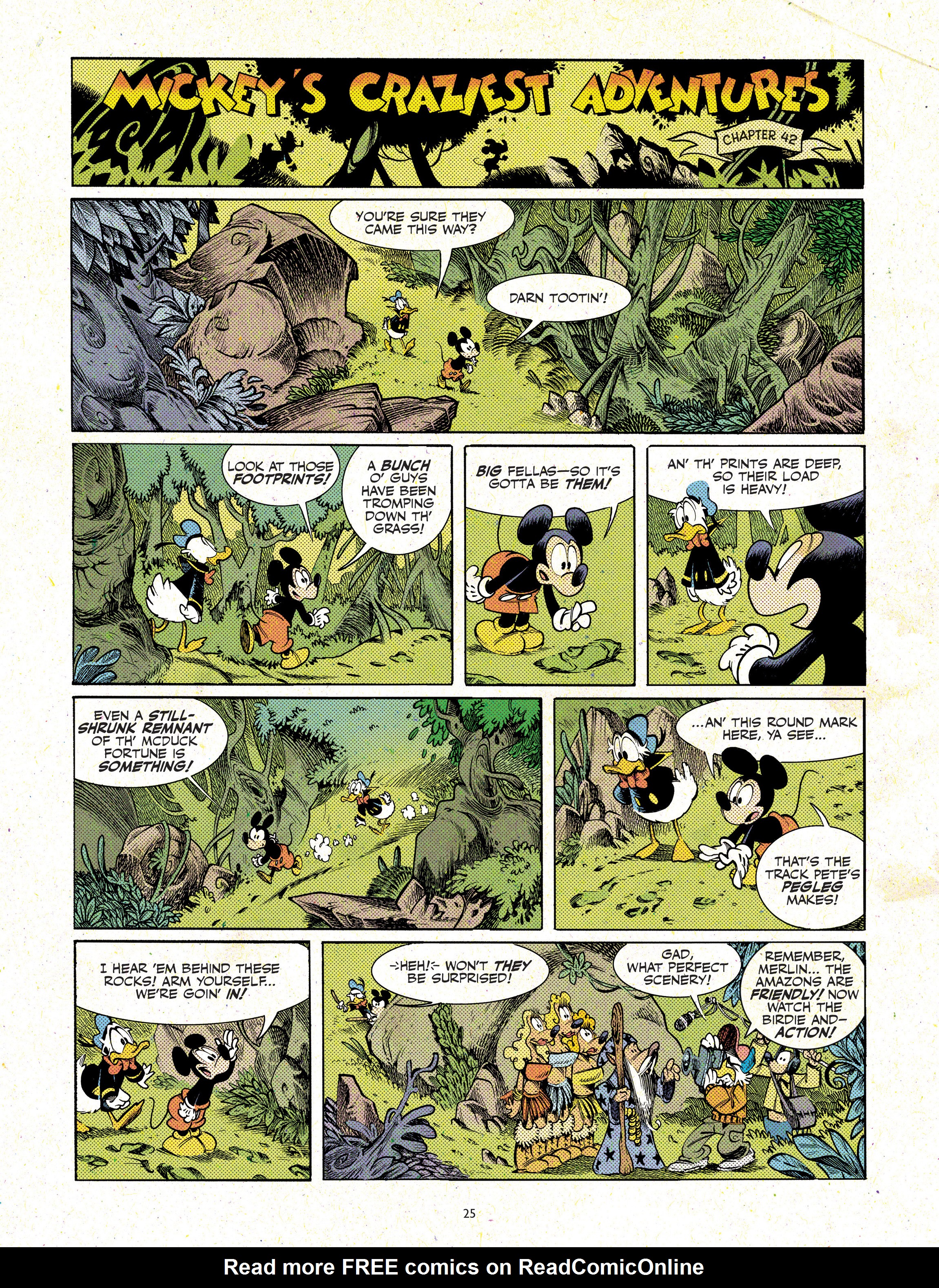 Read online Mickey's Craziest Adventures comic -  Issue # TPB - 25