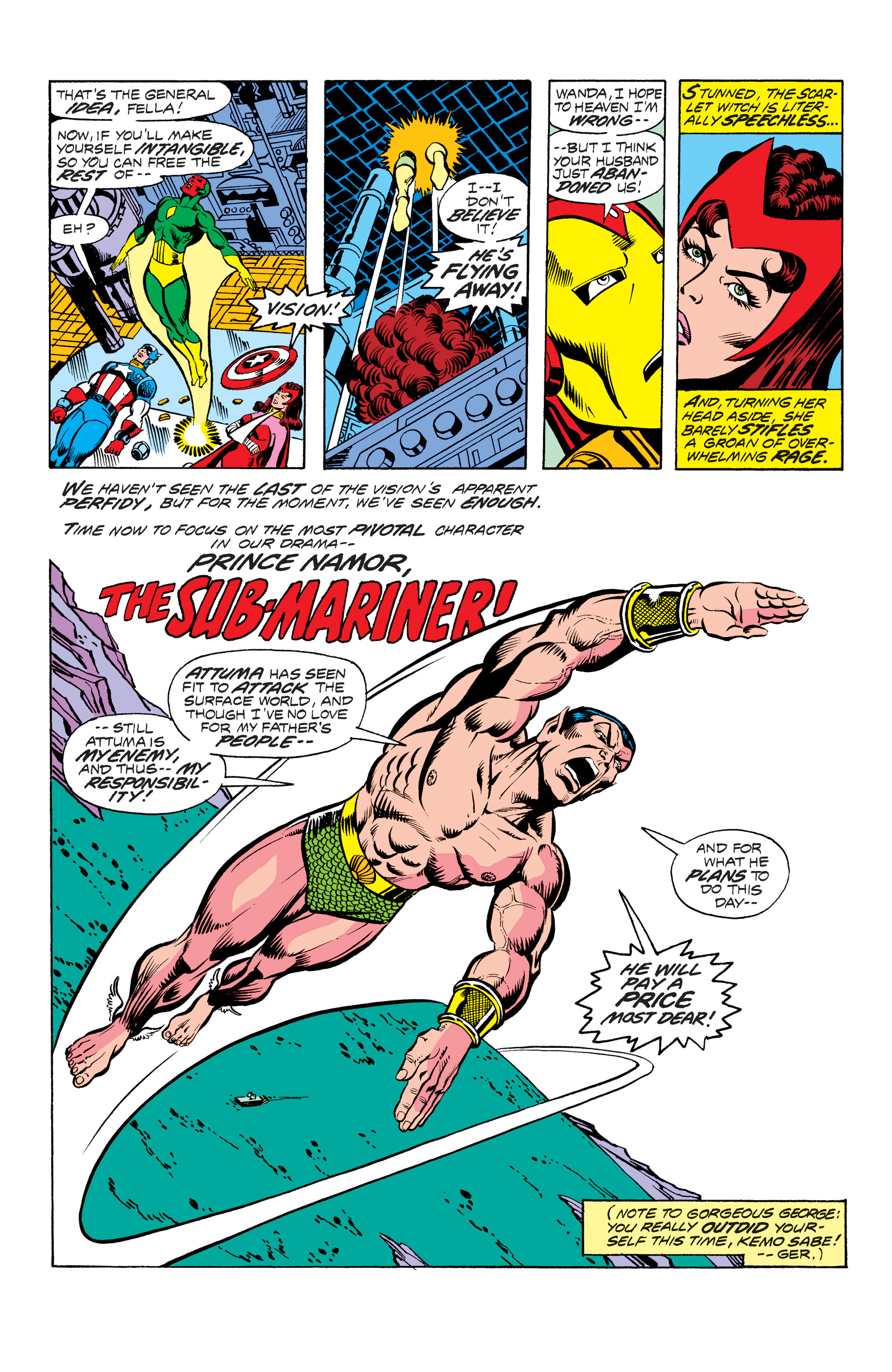 Read online Marvel Masterworks: The Avengers comic -  Issue # TPB 16 (Part 2) - 60