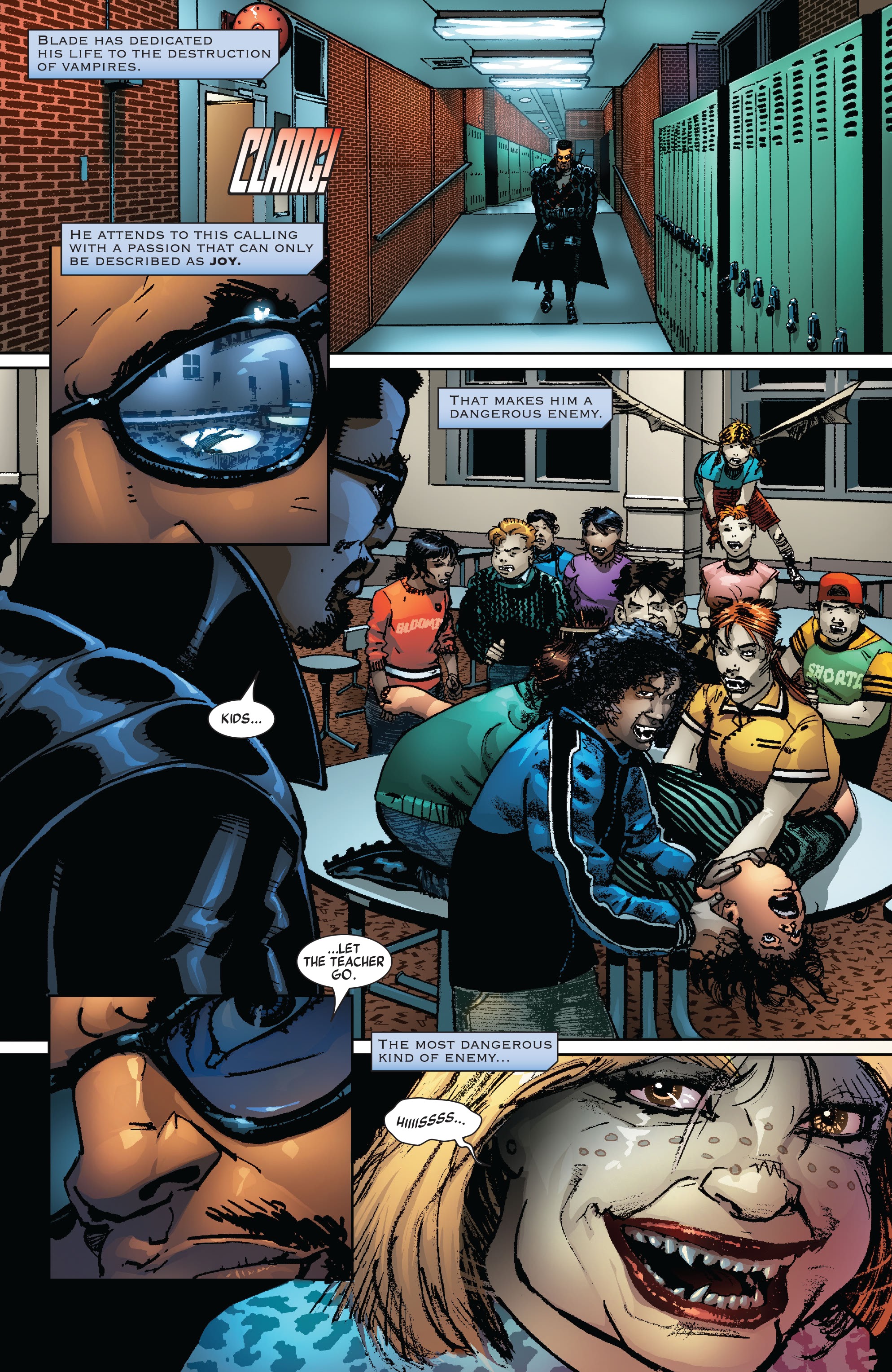 Read online Blade by Marc Guggenheim: The Complete Collection comic -  Issue # TPB (Part 1) - 9