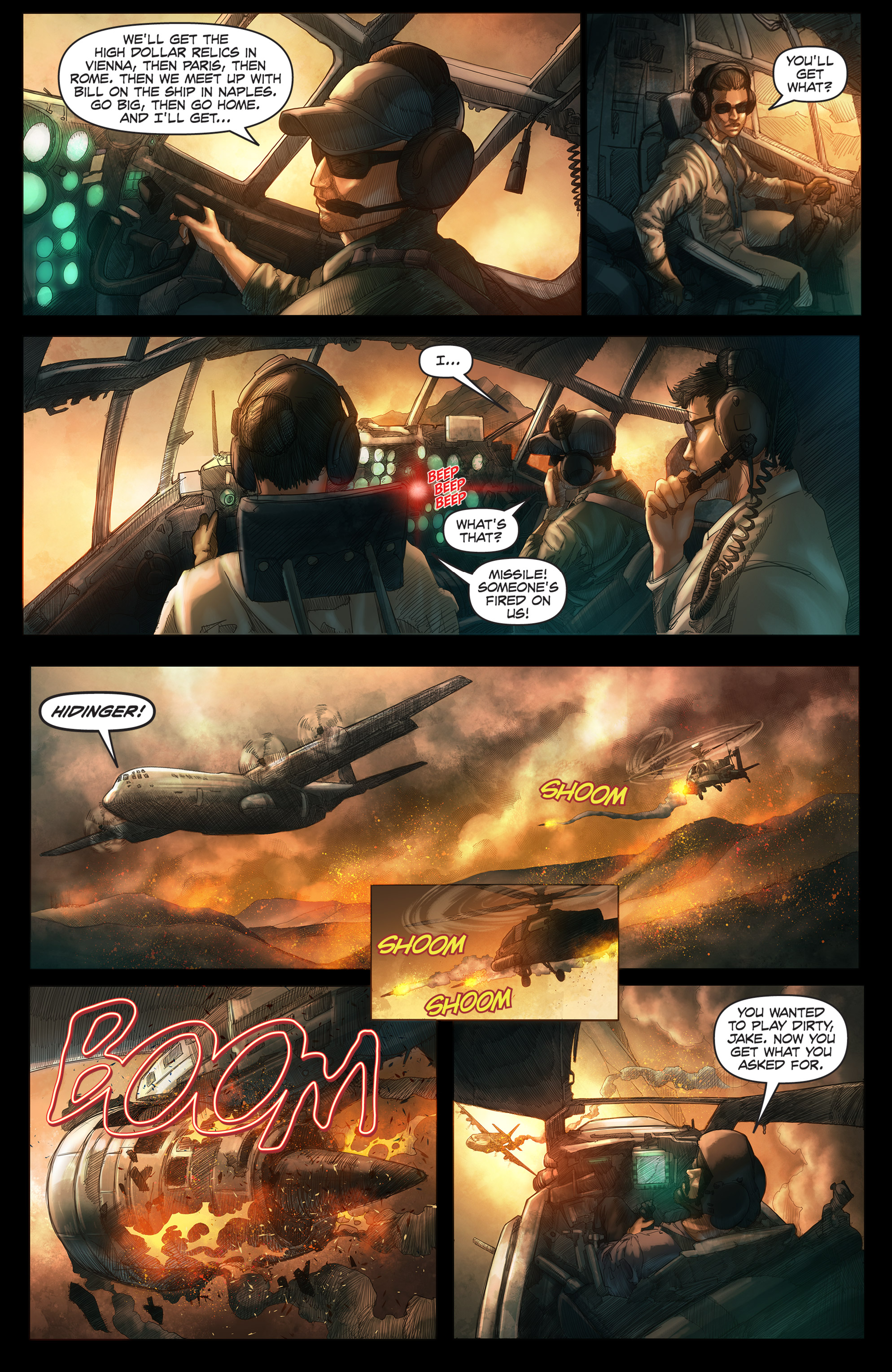Read online Afterburn: Crossfire comic -  Issue #1 - 14