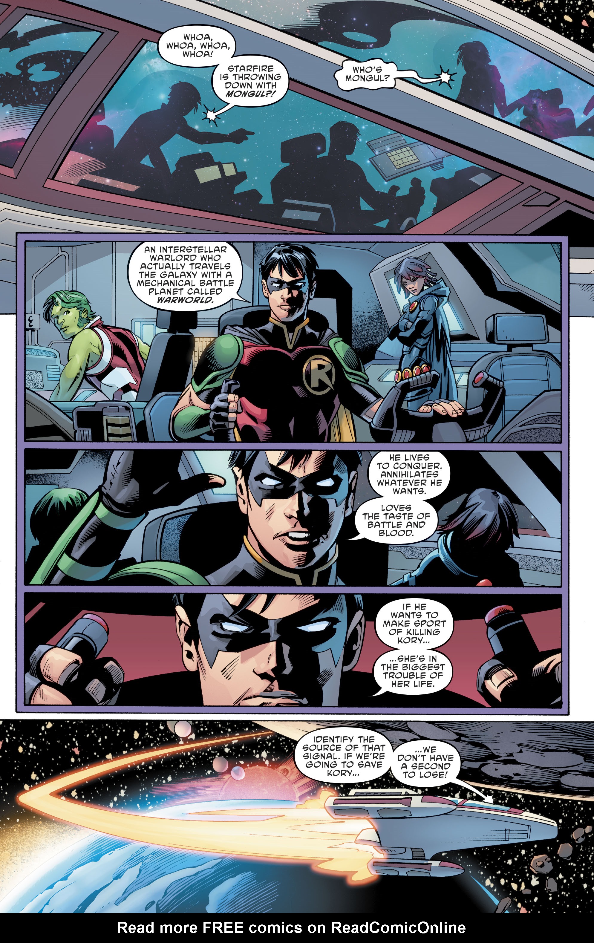 Read online Titans: Burning Rage comic -  Issue #7 - 17