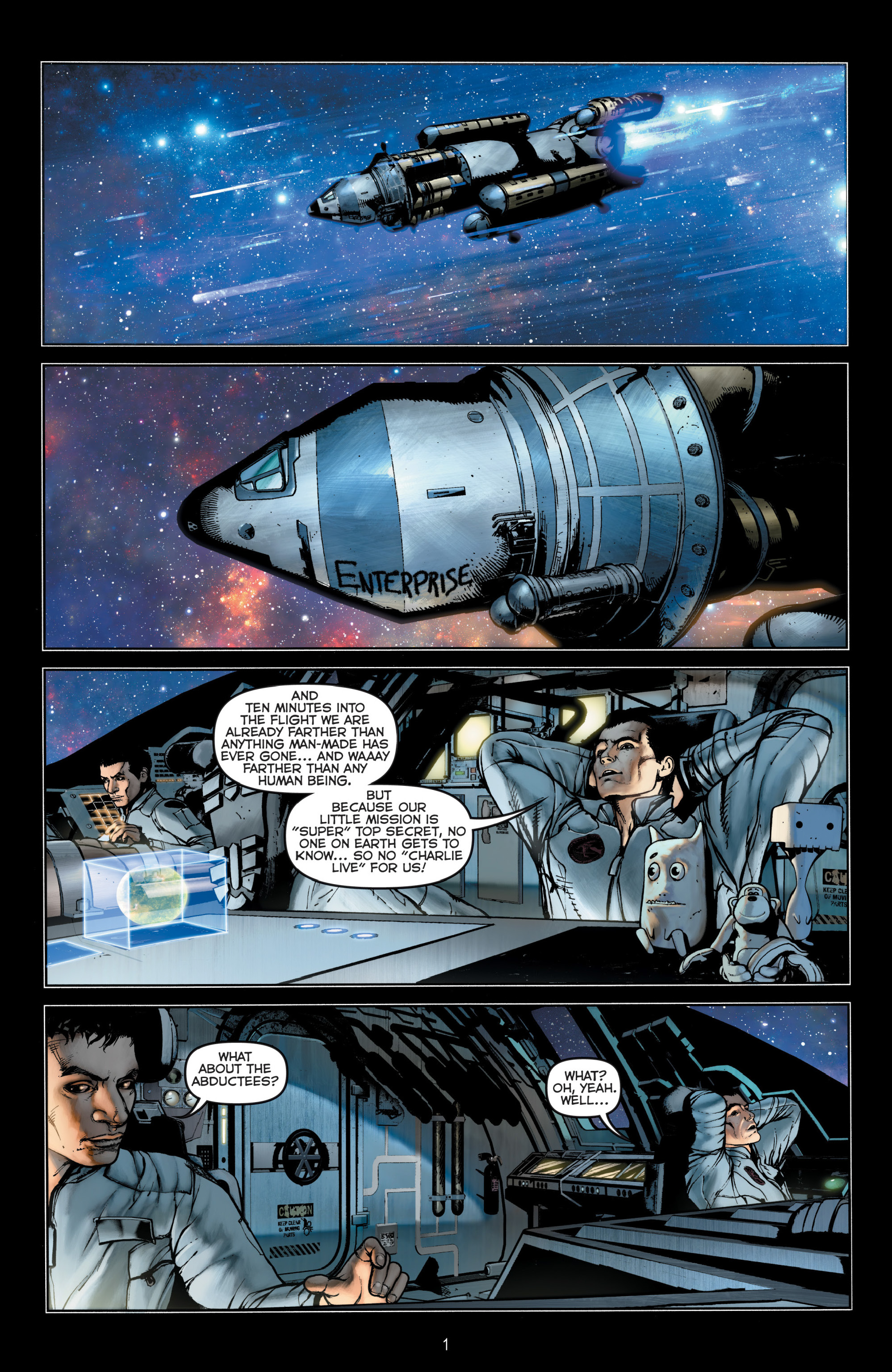 Read online Faster than Light comic -  Issue #2 - 5