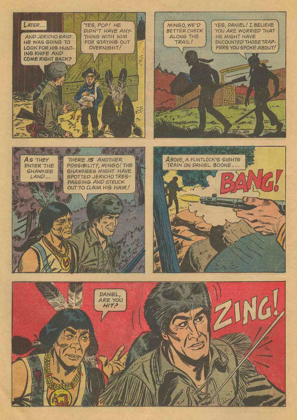 Read online Daniel Boone comic -  Issue #8 - 8
