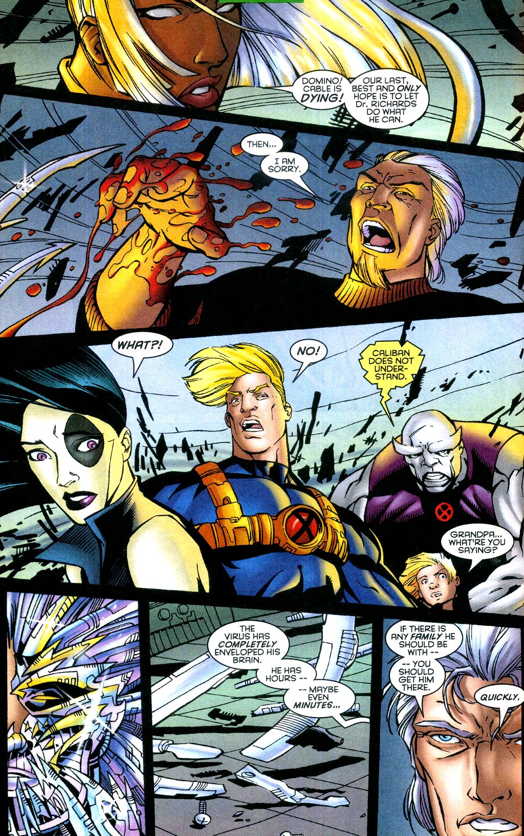 Read online Cable (1993) comic -  Issue #36 - 14
