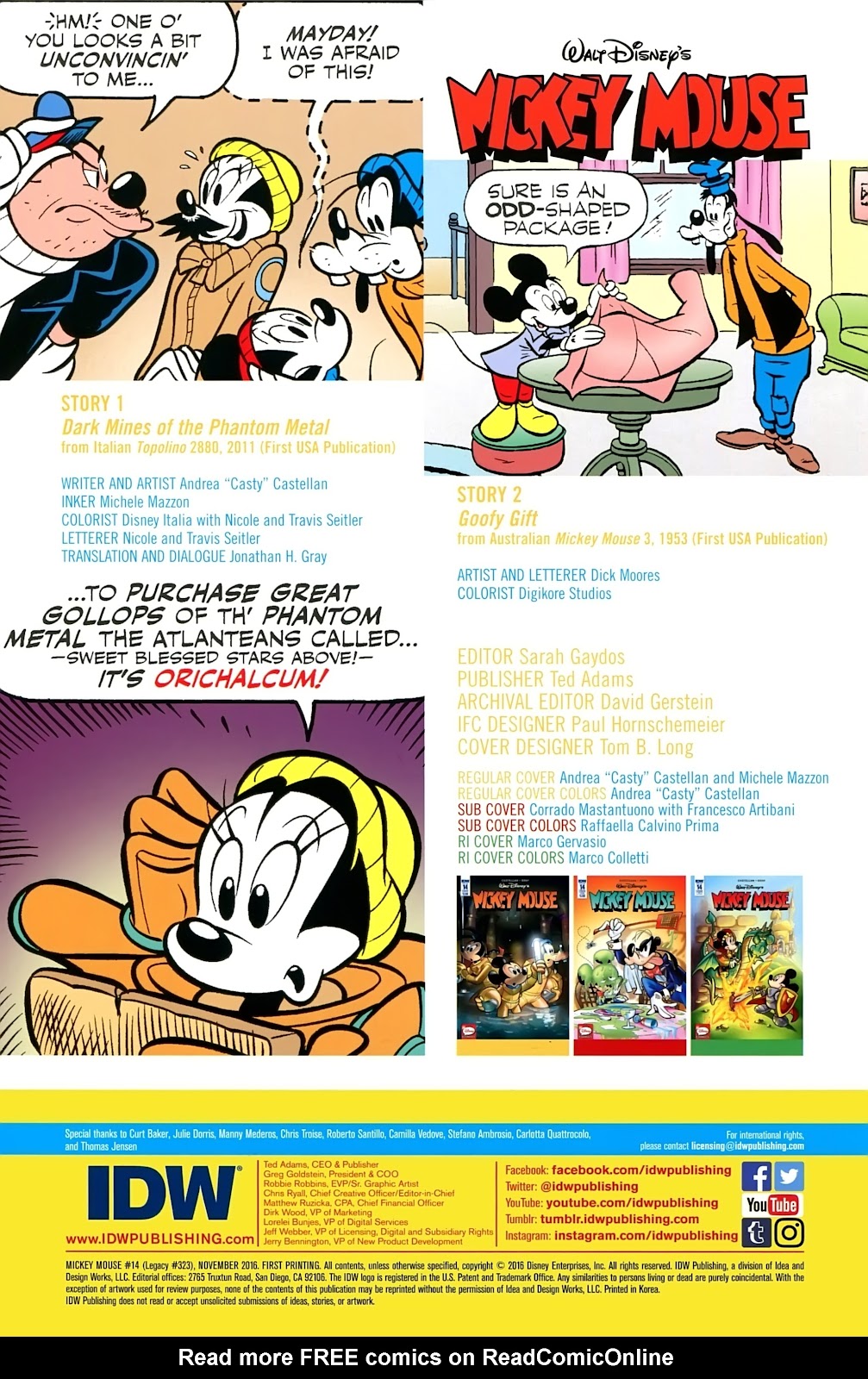 Mickey Mouse (2015) issue 14 - Page 2