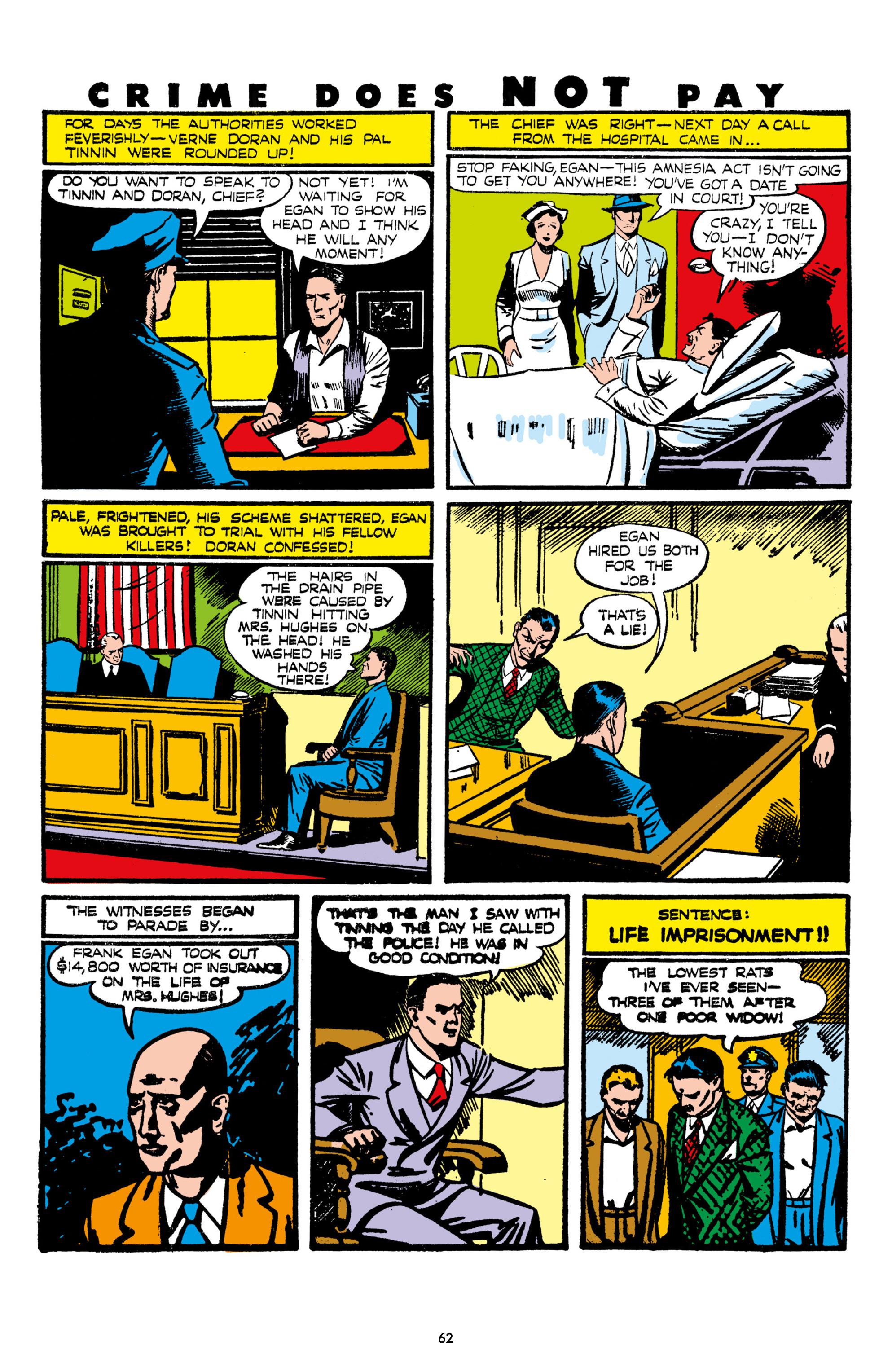 Read online Crime Does Not Pay Archives comic -  Issue # TPB 7 (Part 1) - 64
