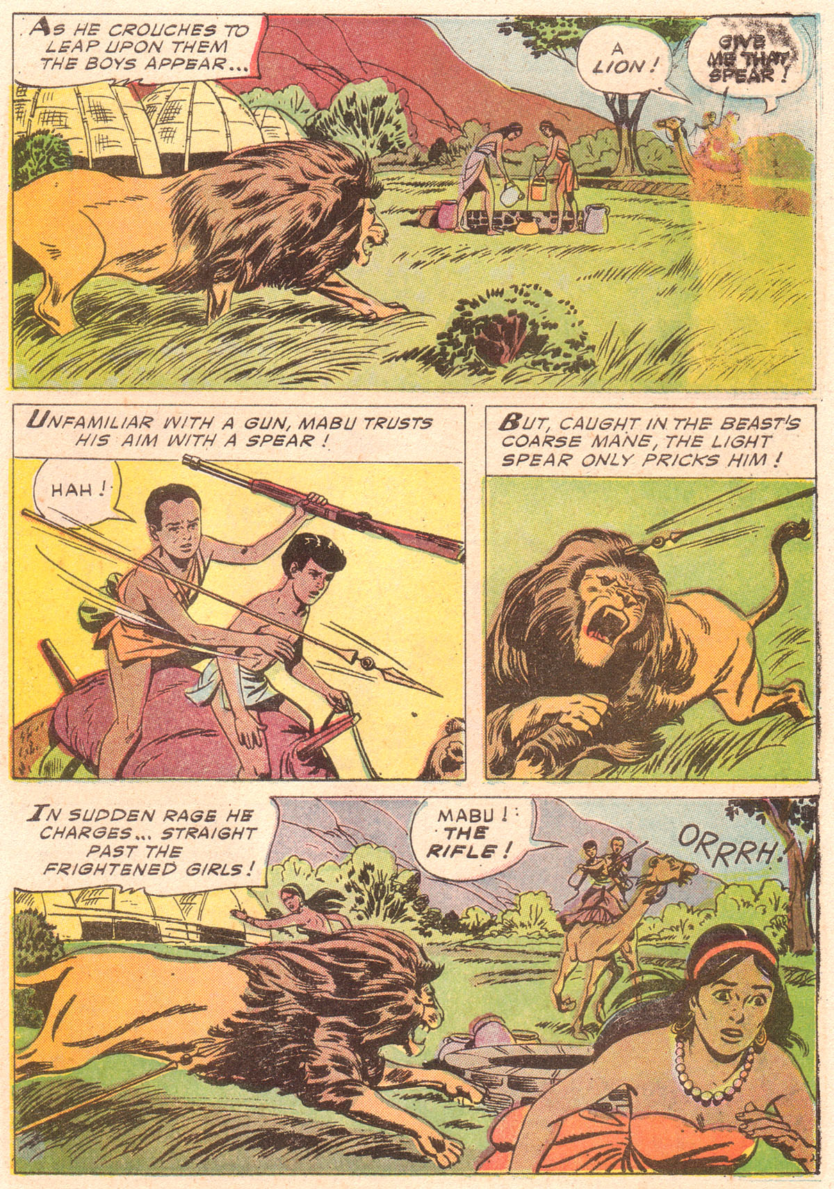 Read online Korak, Son of Tarzan (1964) comic -  Issue #40 - 31