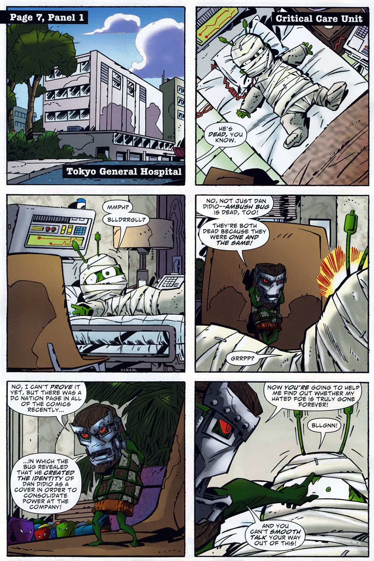 Read online Ambush Bug: Year None comic -  Issue #4 - 8