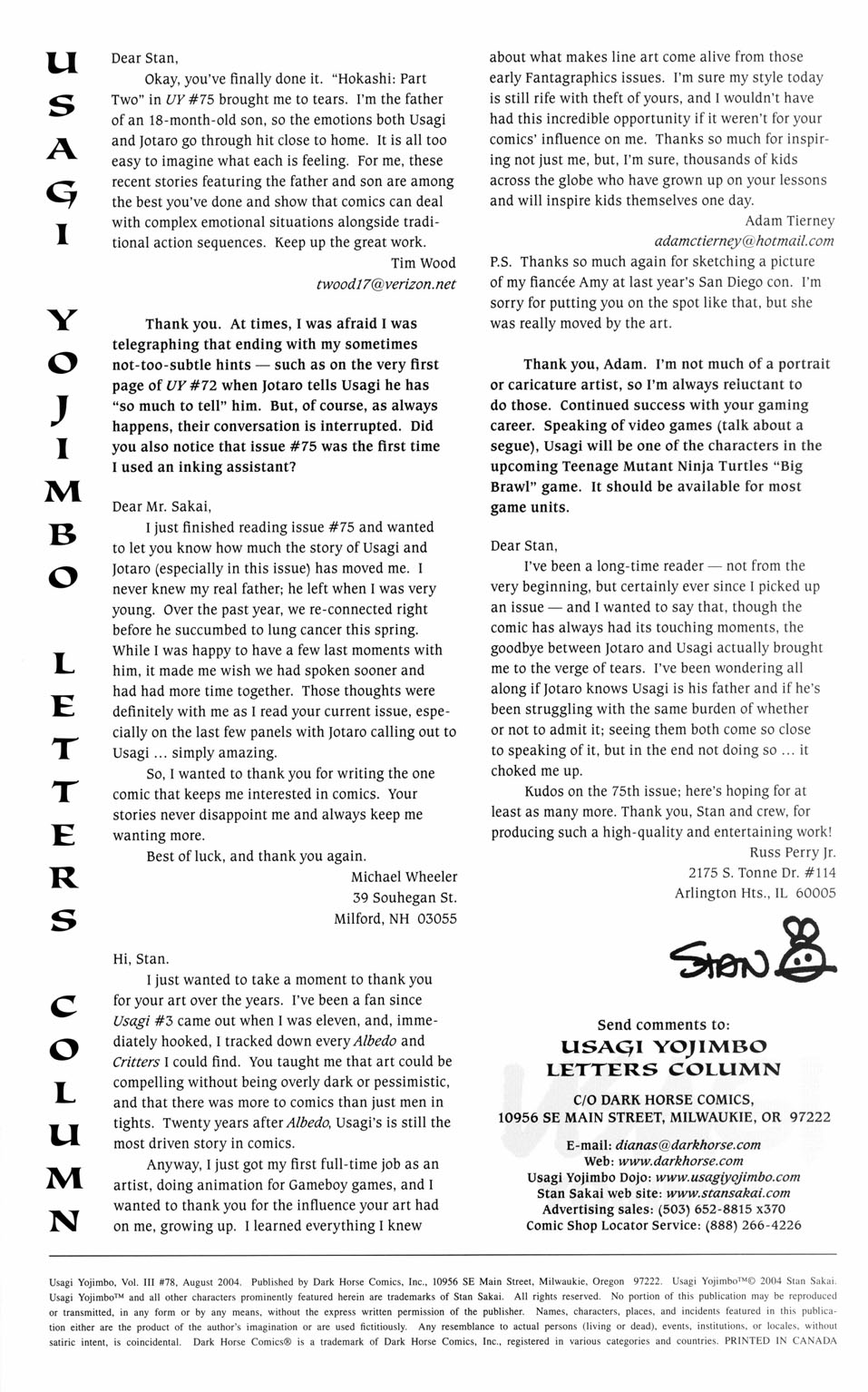 Read online Usagi Yojimbo (1996) comic -  Issue #78 - 27