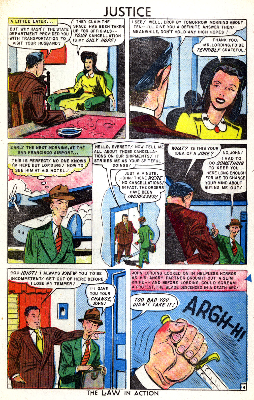 Read online Justice Comics (1948) comic -  Issue #9 - 30